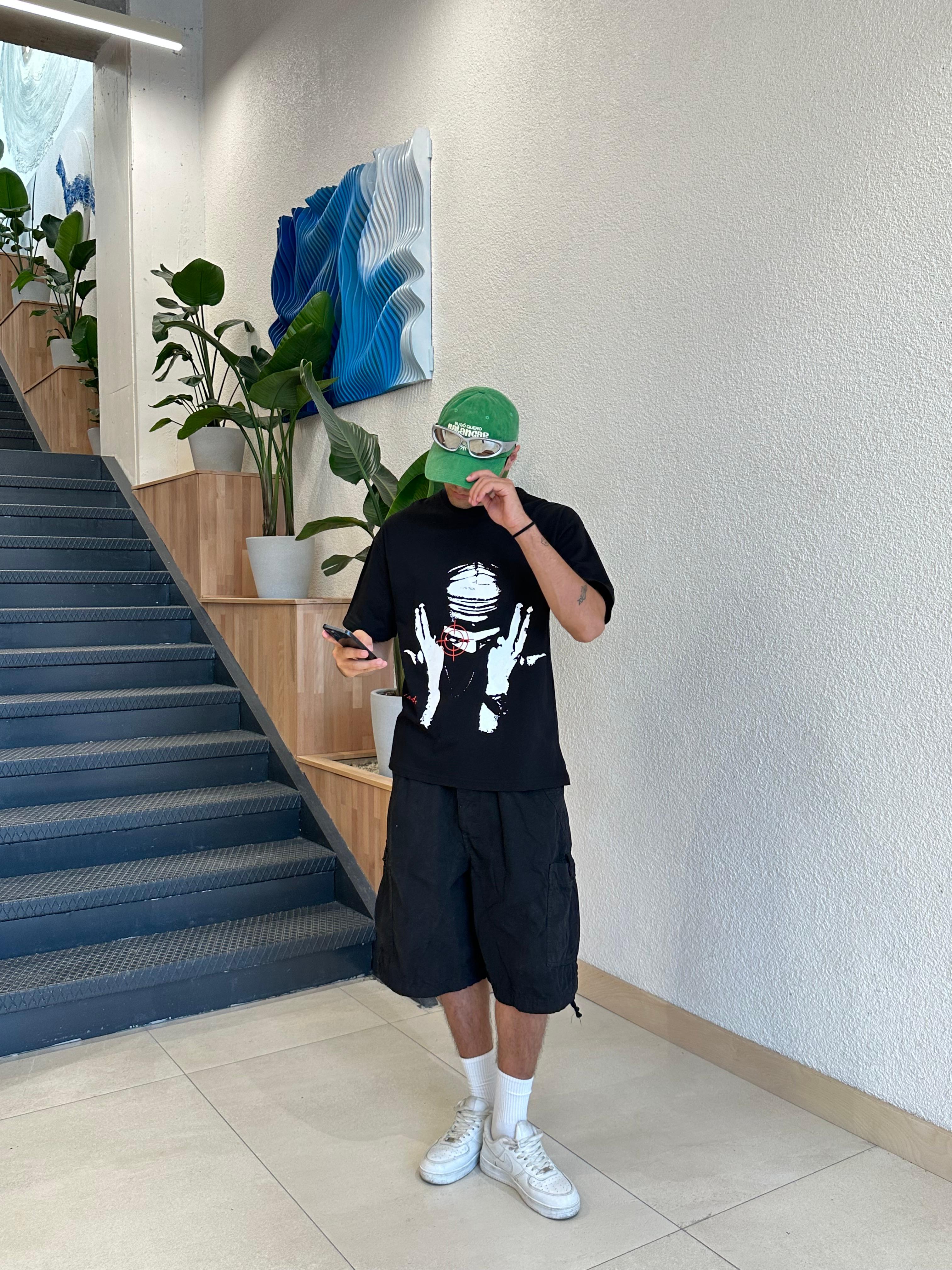 I Fear God Baskılı Oversize Tişört