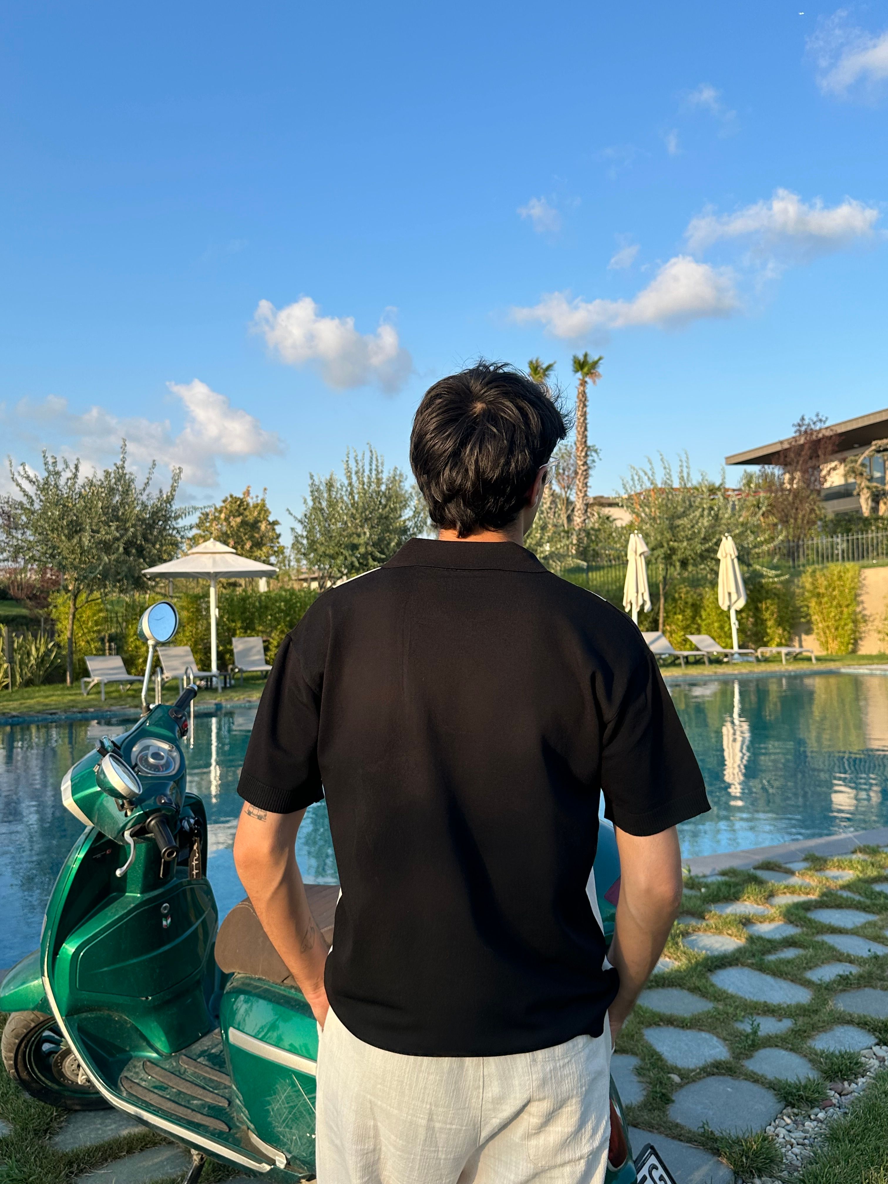 Revenger Boxy Fit Polo Yaka Triko Premium Tişört