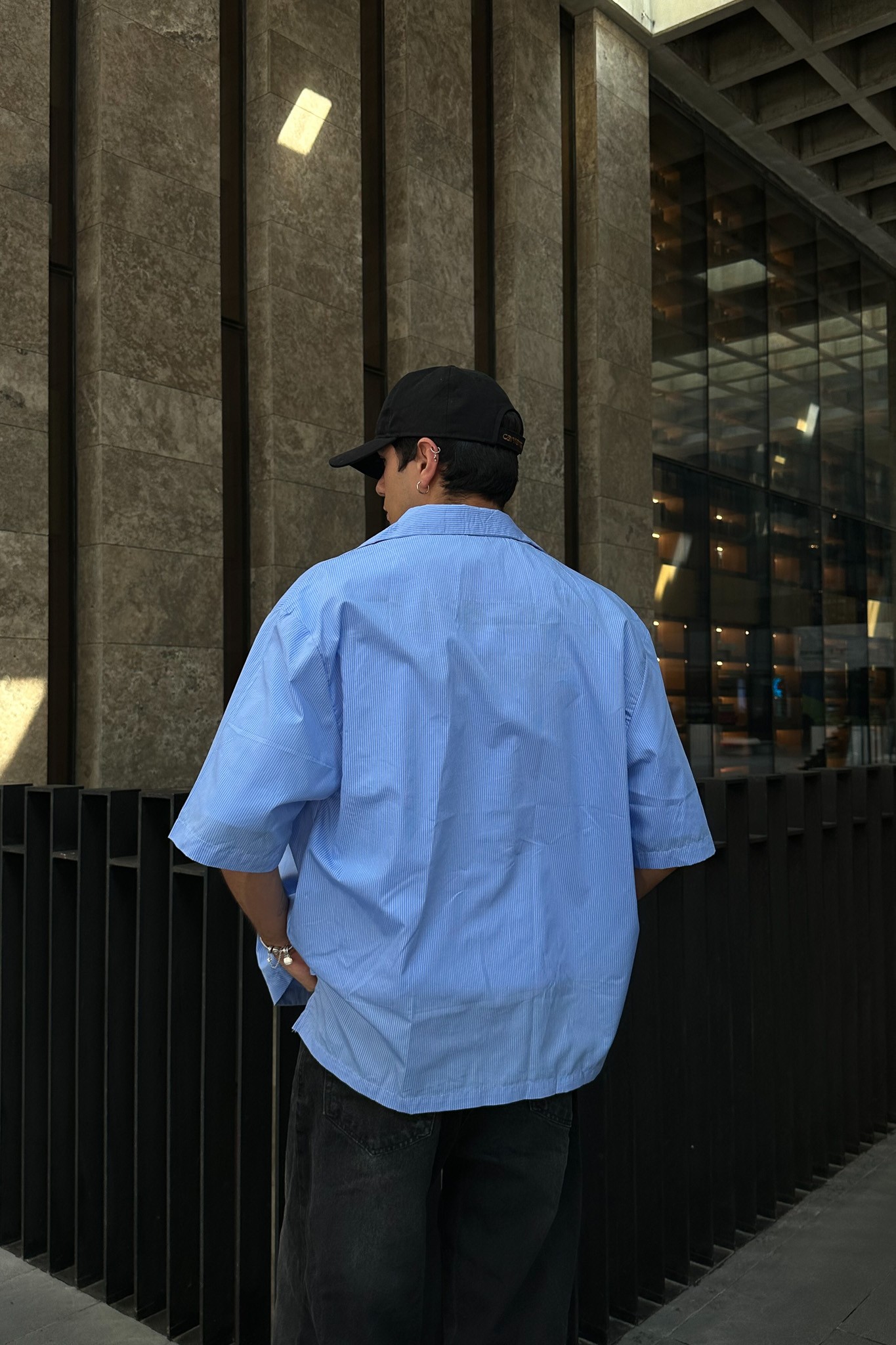 Blue Linen Shirt