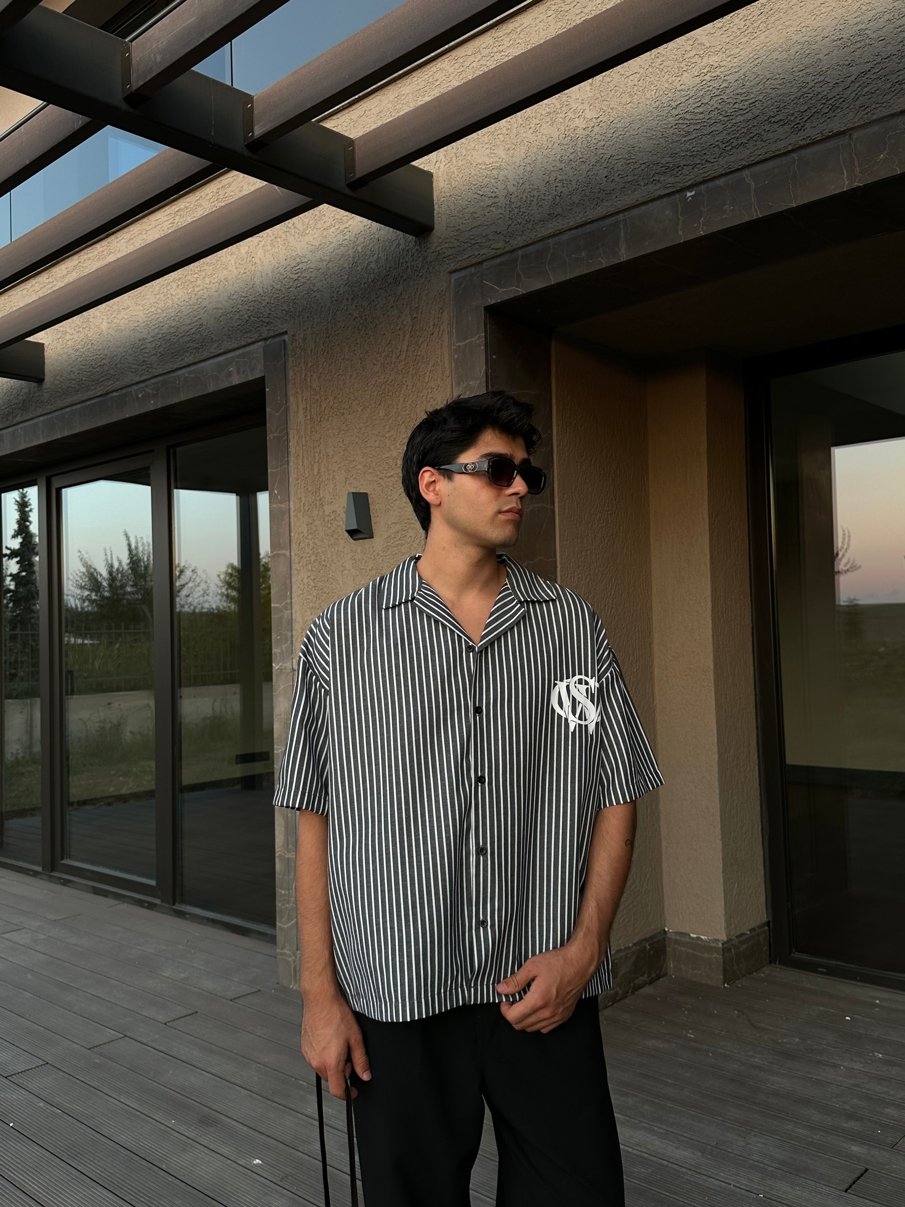 Sumwon Athl. Baskılı Oversize Gömlek