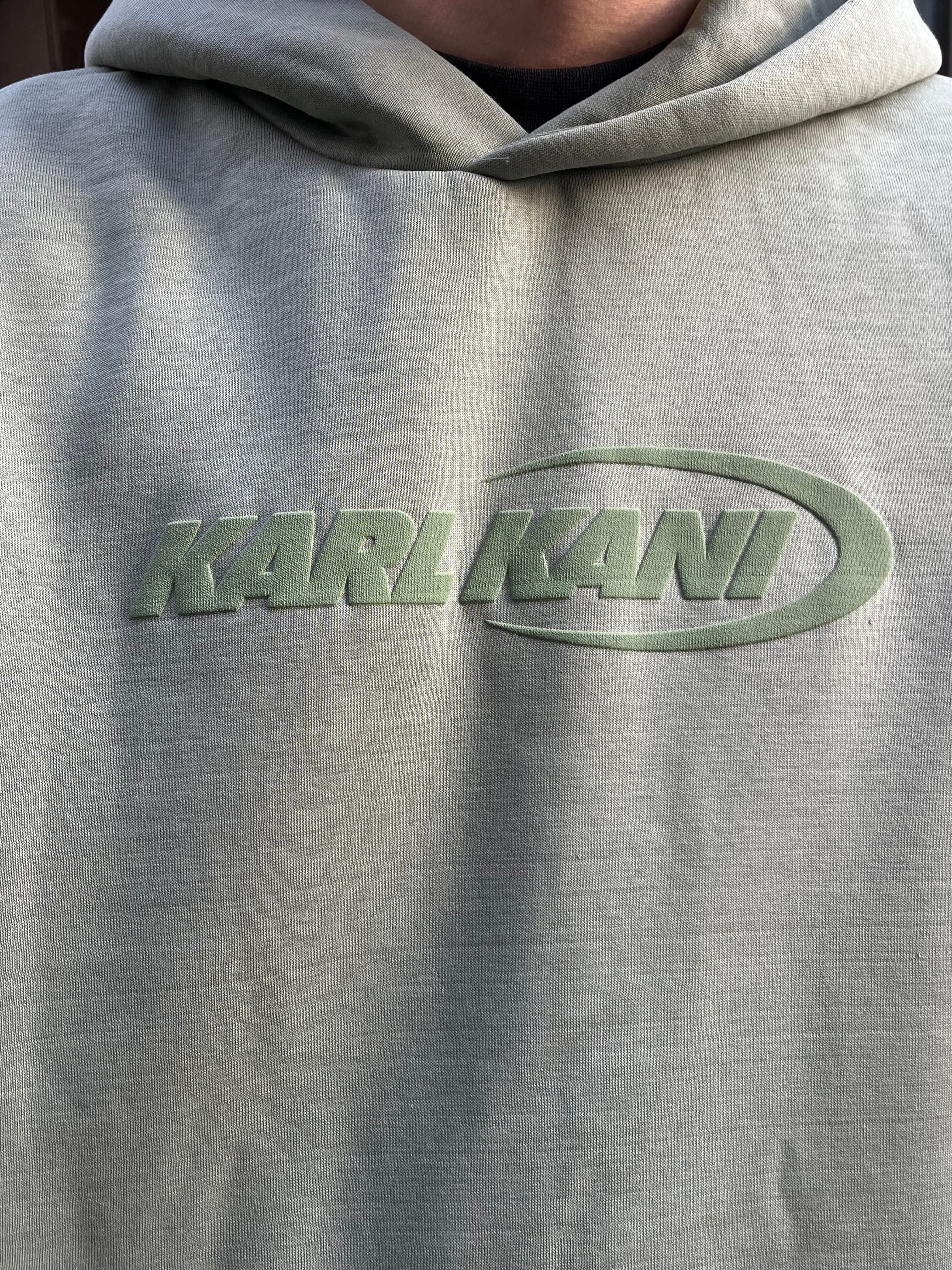 Premium Boxy KK Su Yeşili Hoodie