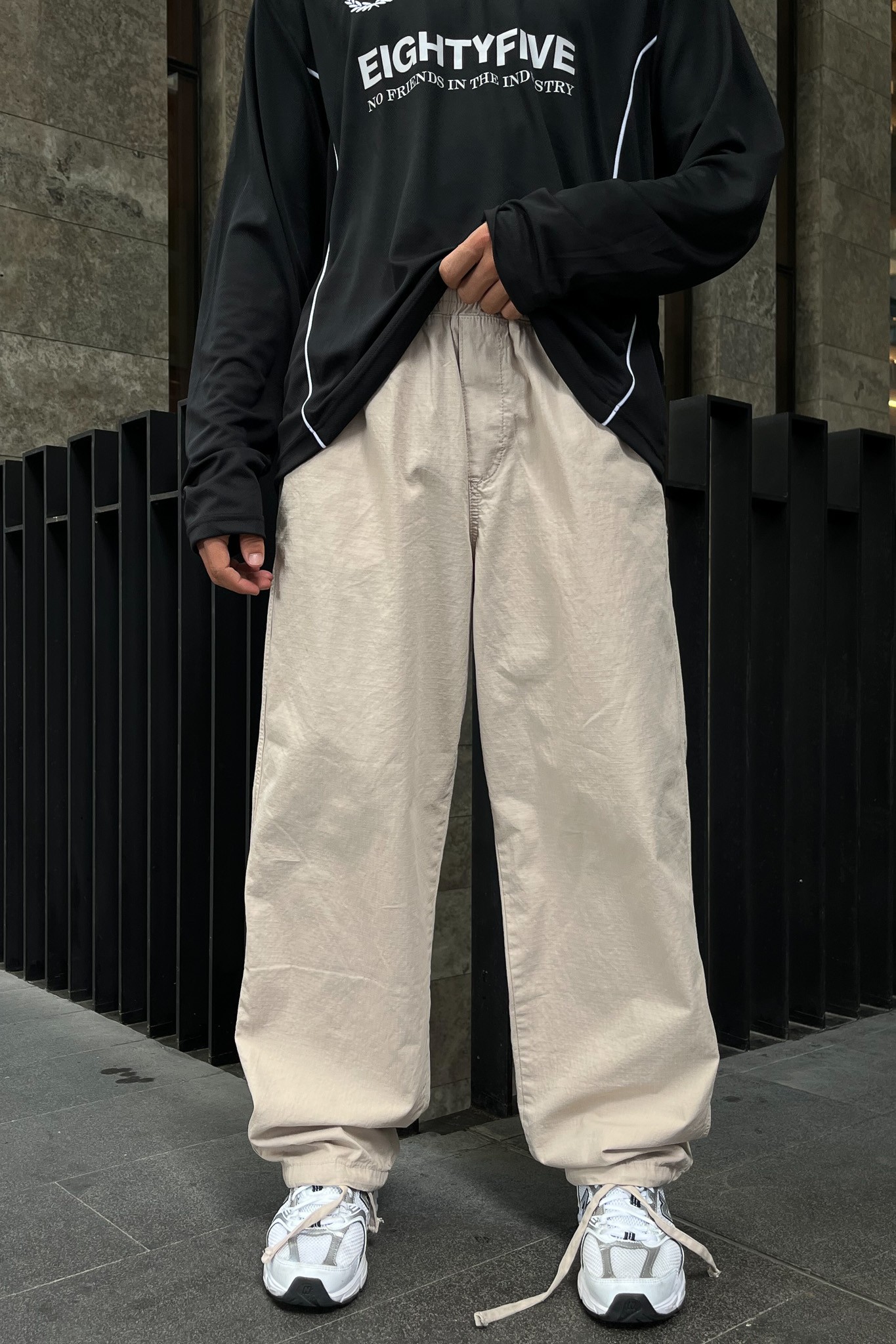 Track Pants Cream