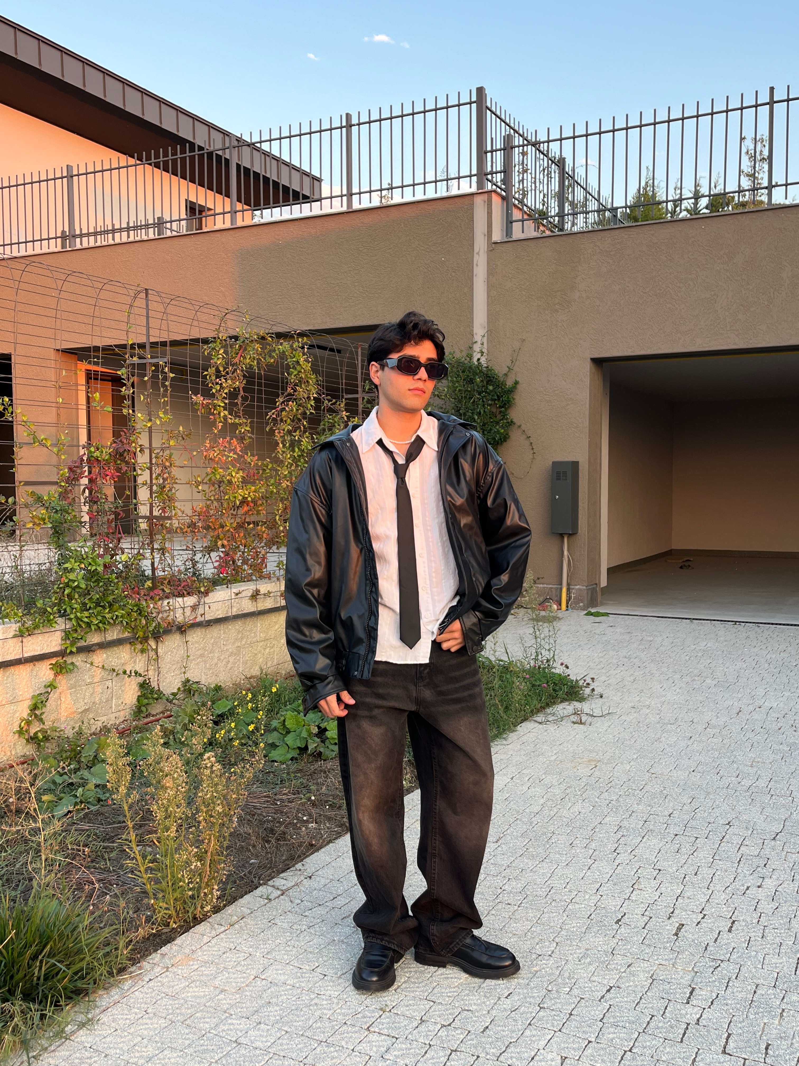 Kahve Tint Baggy Pantolon