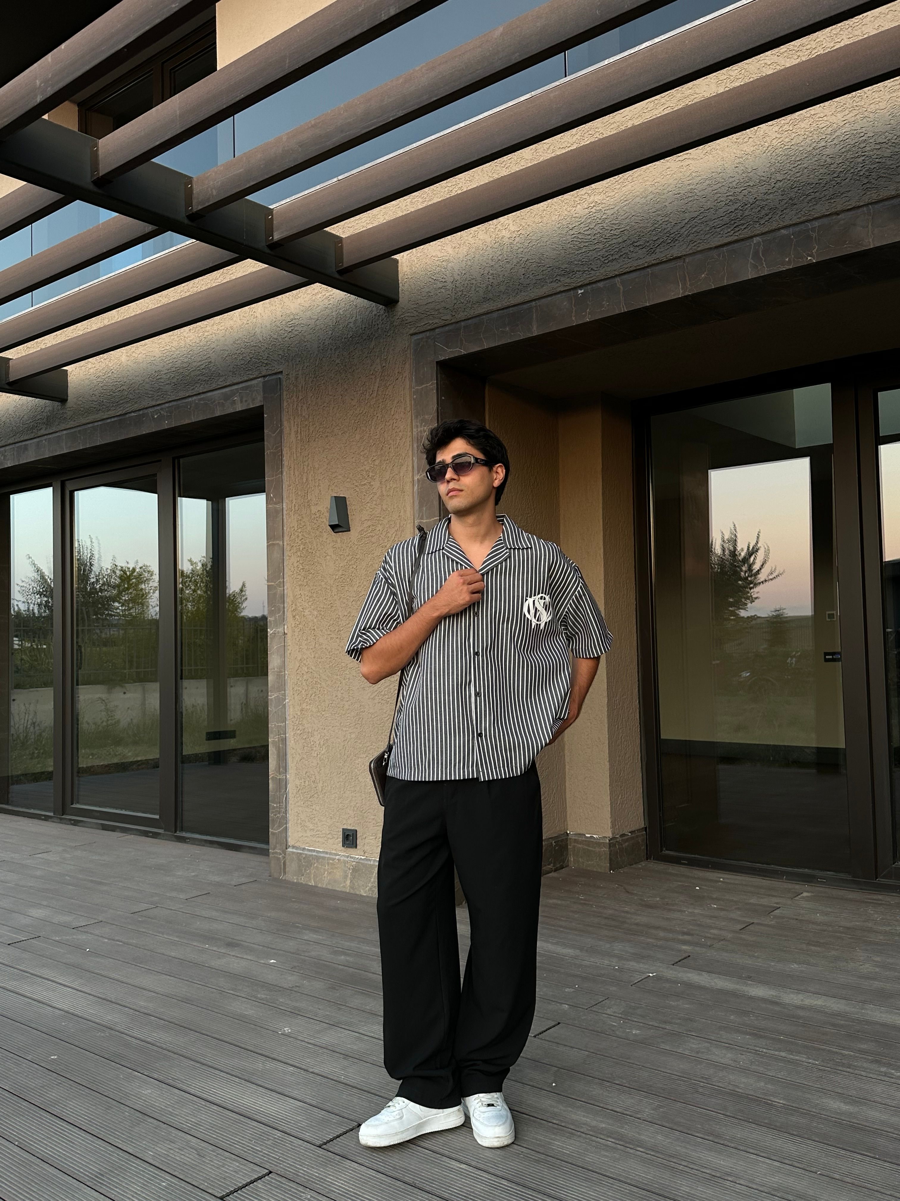 Sumwon Athl. Baskılı Oversize Gömlek
