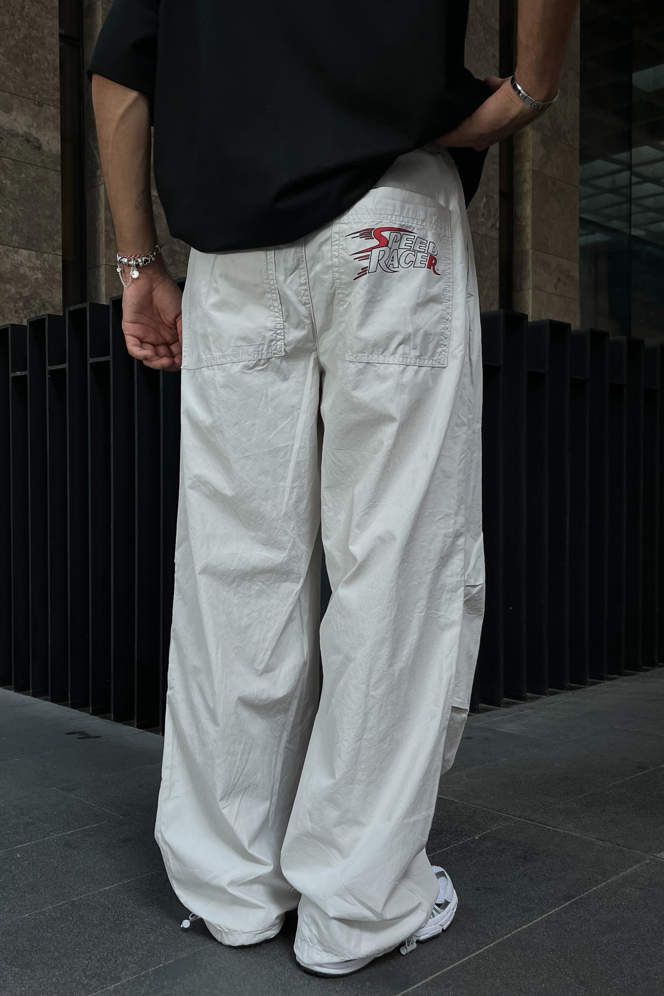 Track Pants Speed Racer Printed