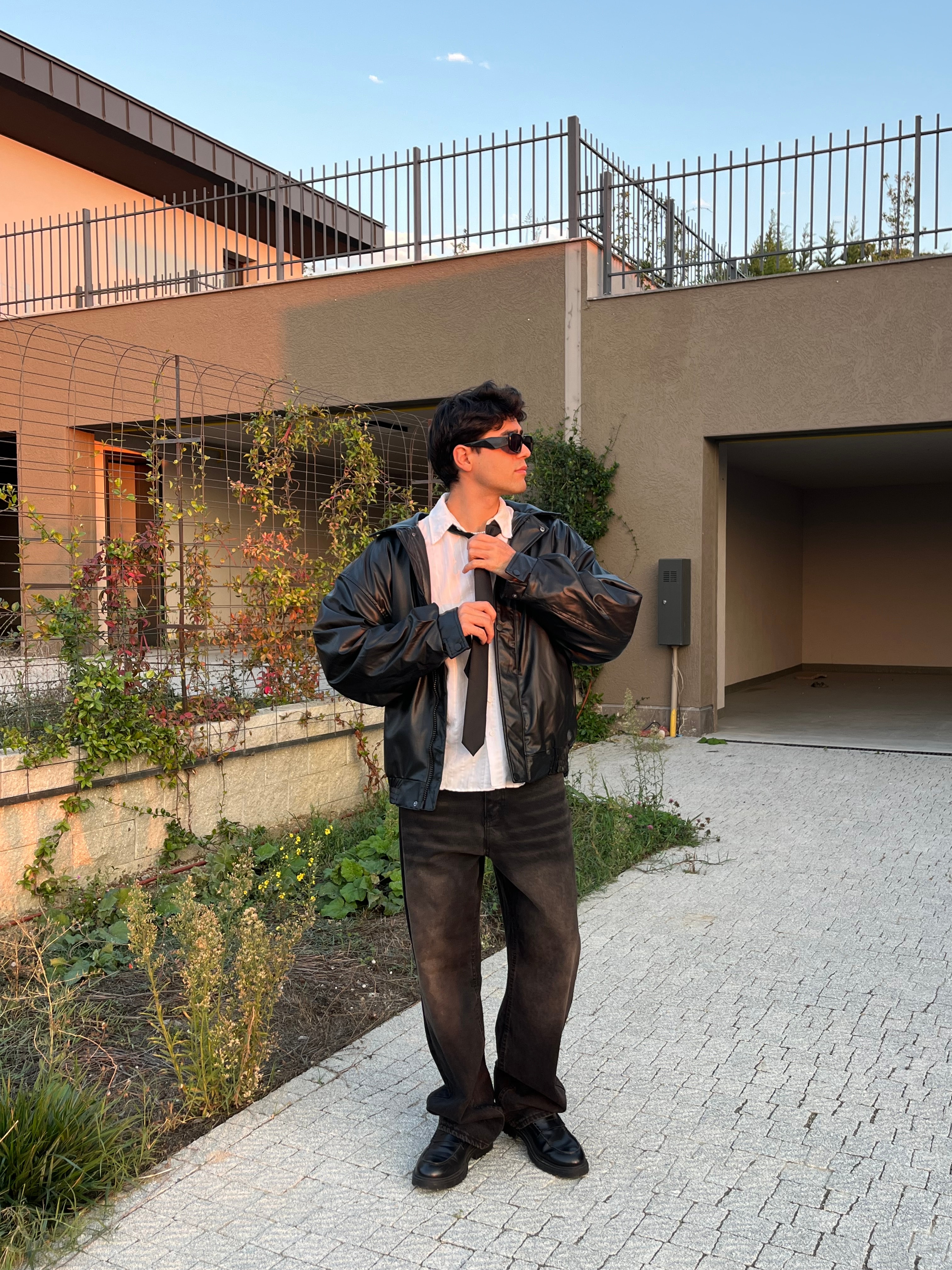 Kahve Tint Baggy Pantolon