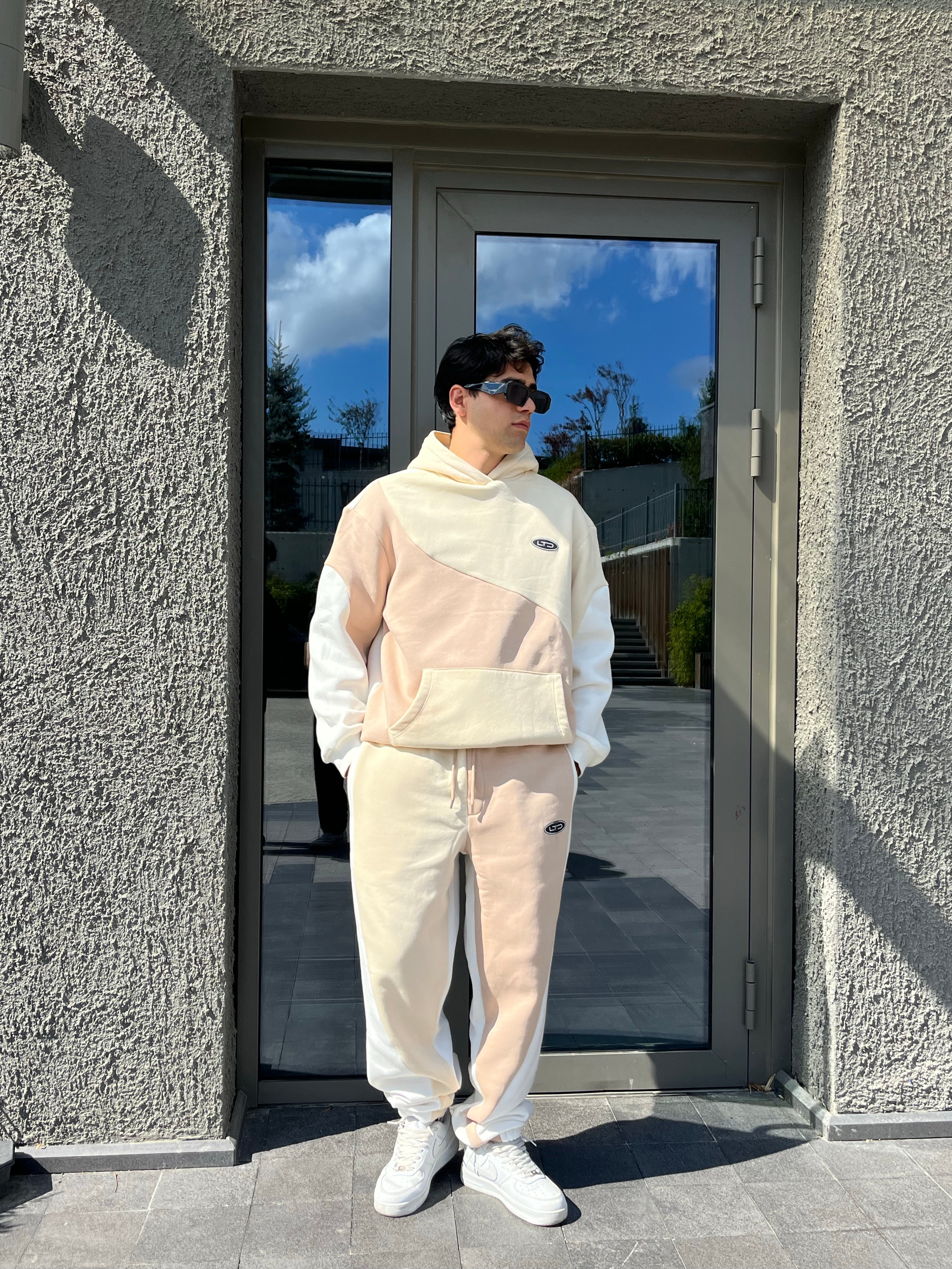 LTD Baskılı Çok Renkli Oversize Eşofman Takımı 