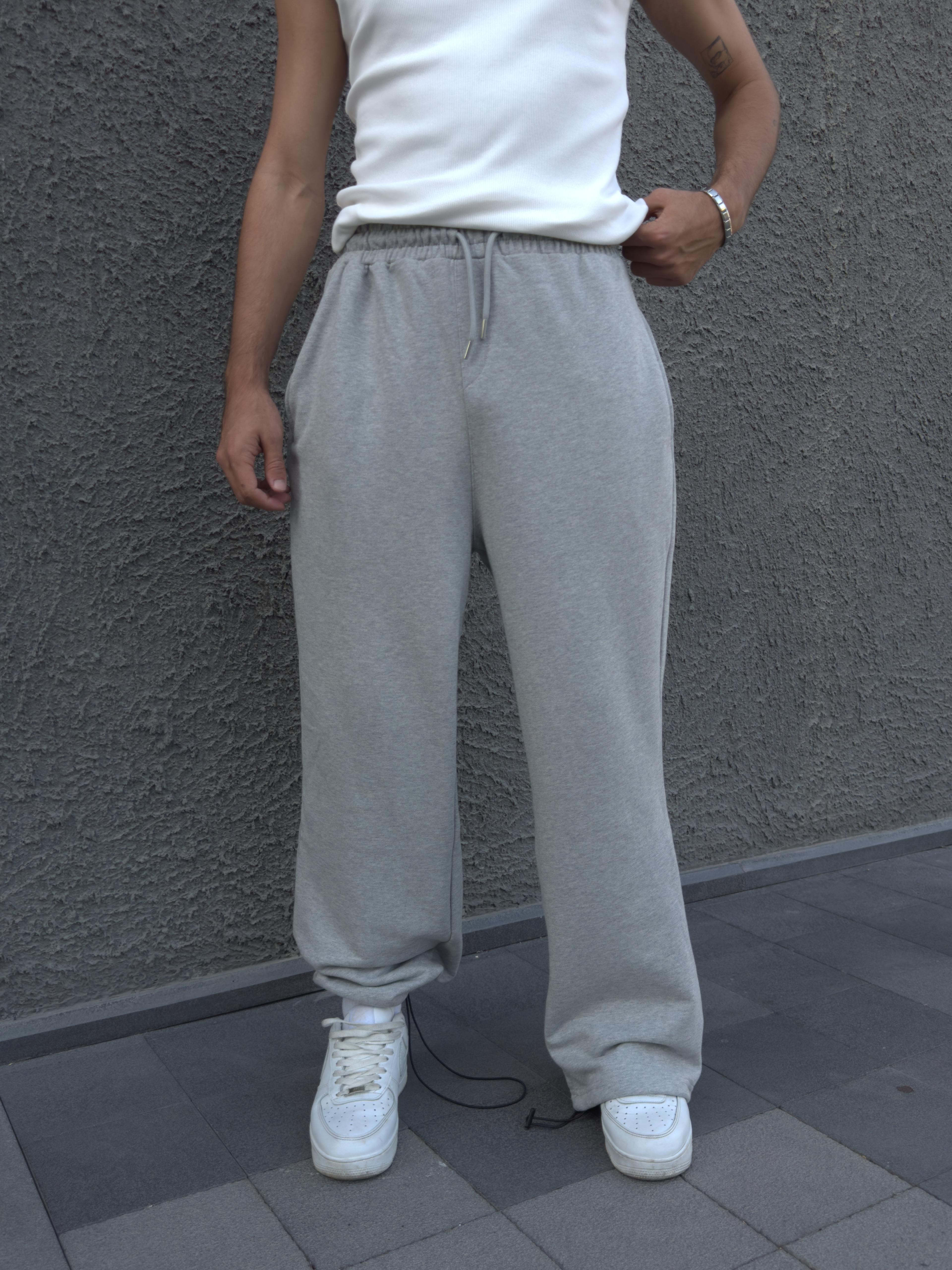 Basic Paça Lastikli Baggy Eşofman Altı