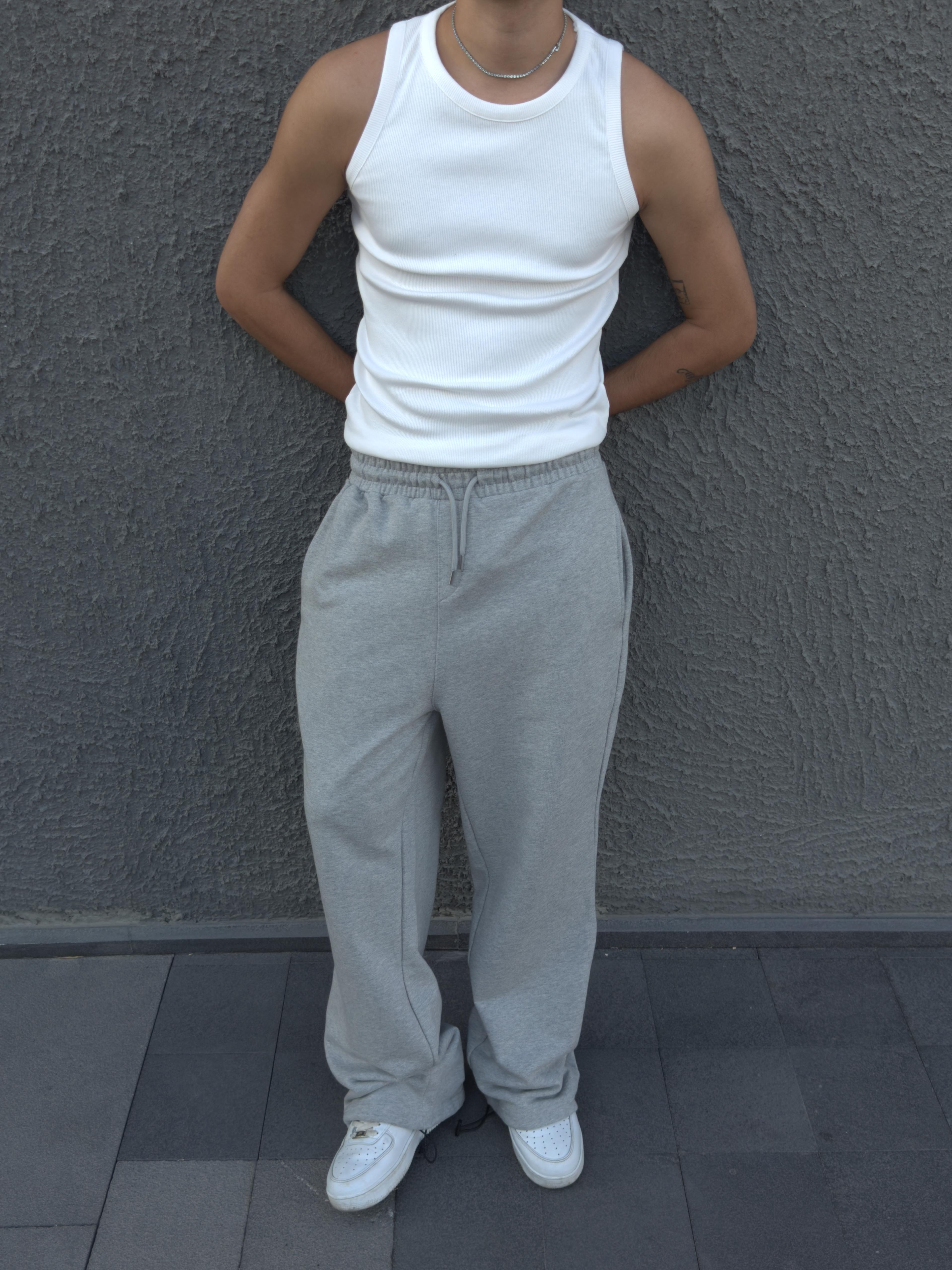 Basic Paça Lastikli Baggy Eşofman Altı
