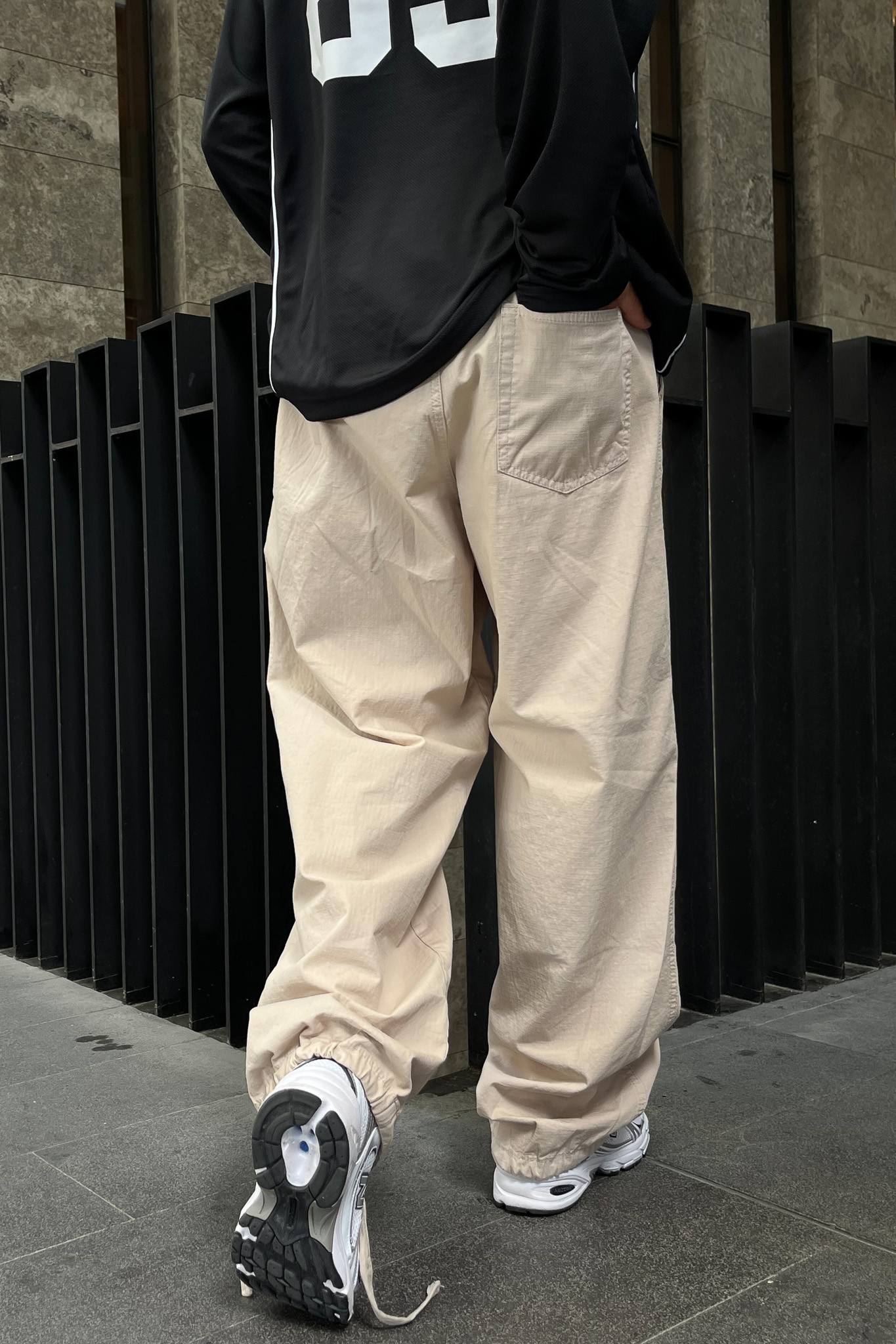 Track Pants Cream