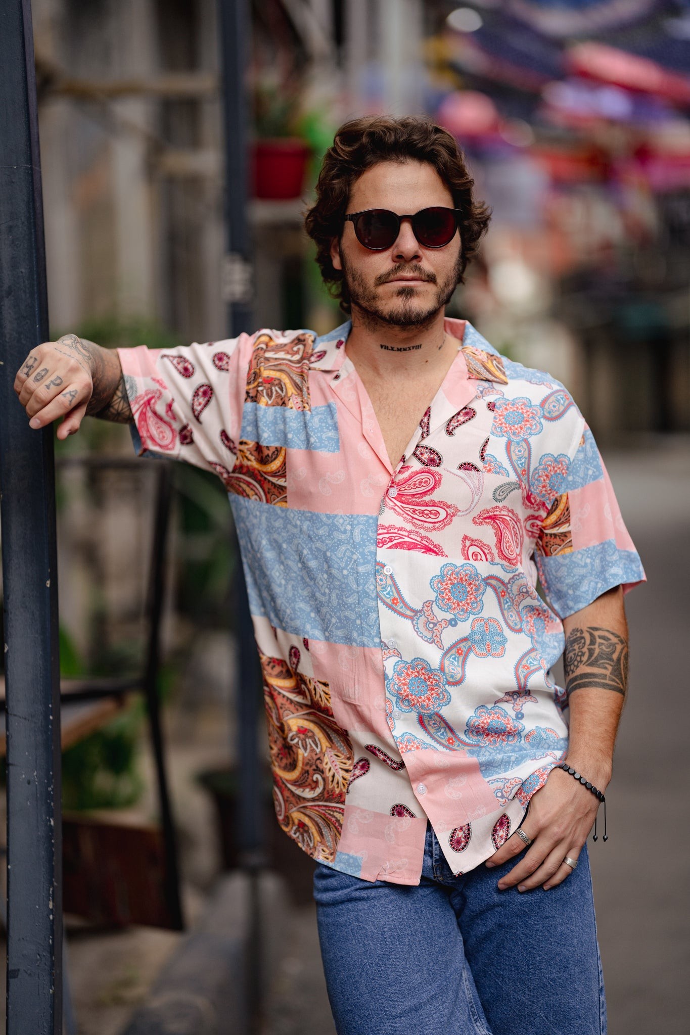 Argentina Colorful viscose shirt