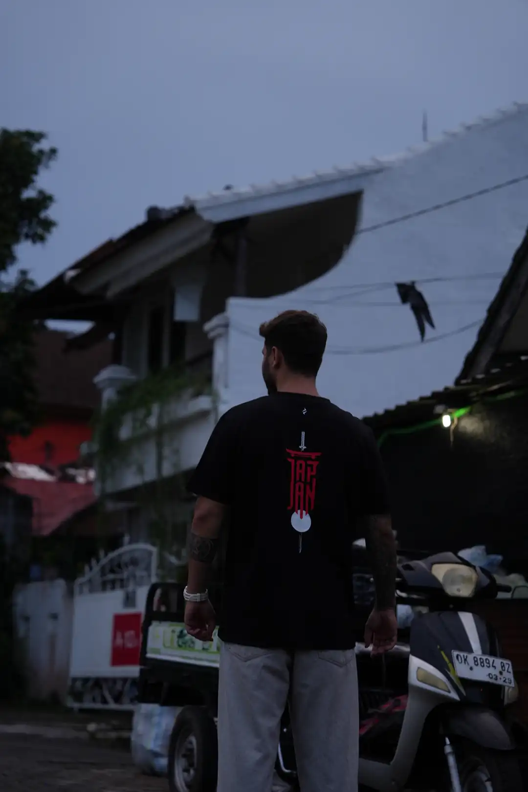 Japan Siyah Tshirt