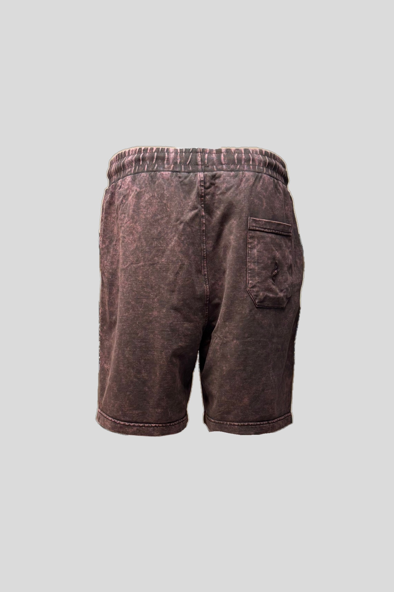 Oak Coffee Yıkamalı Relax Fit Şort