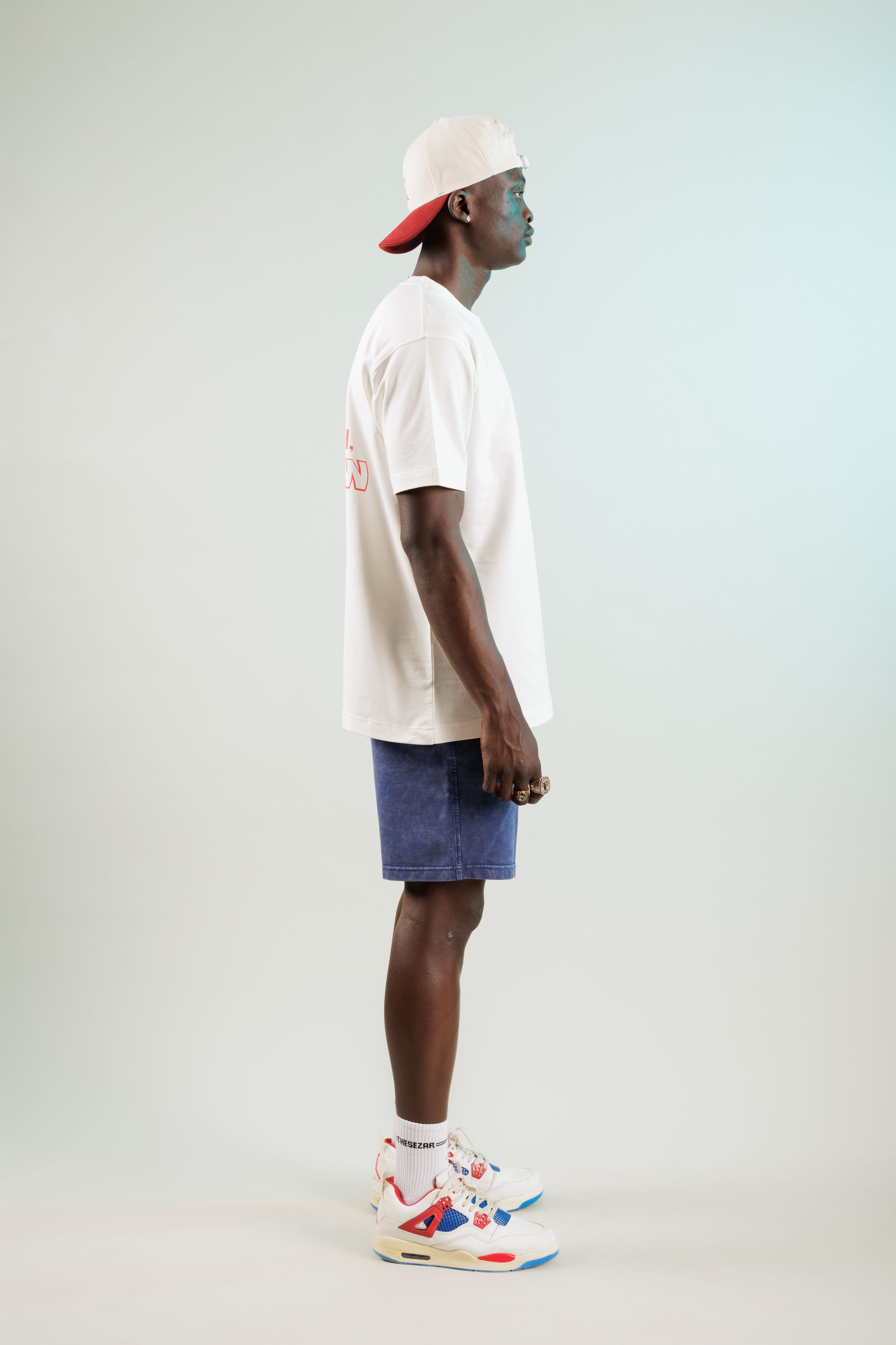 Waves and Sand Ekru Oversize Tshirt