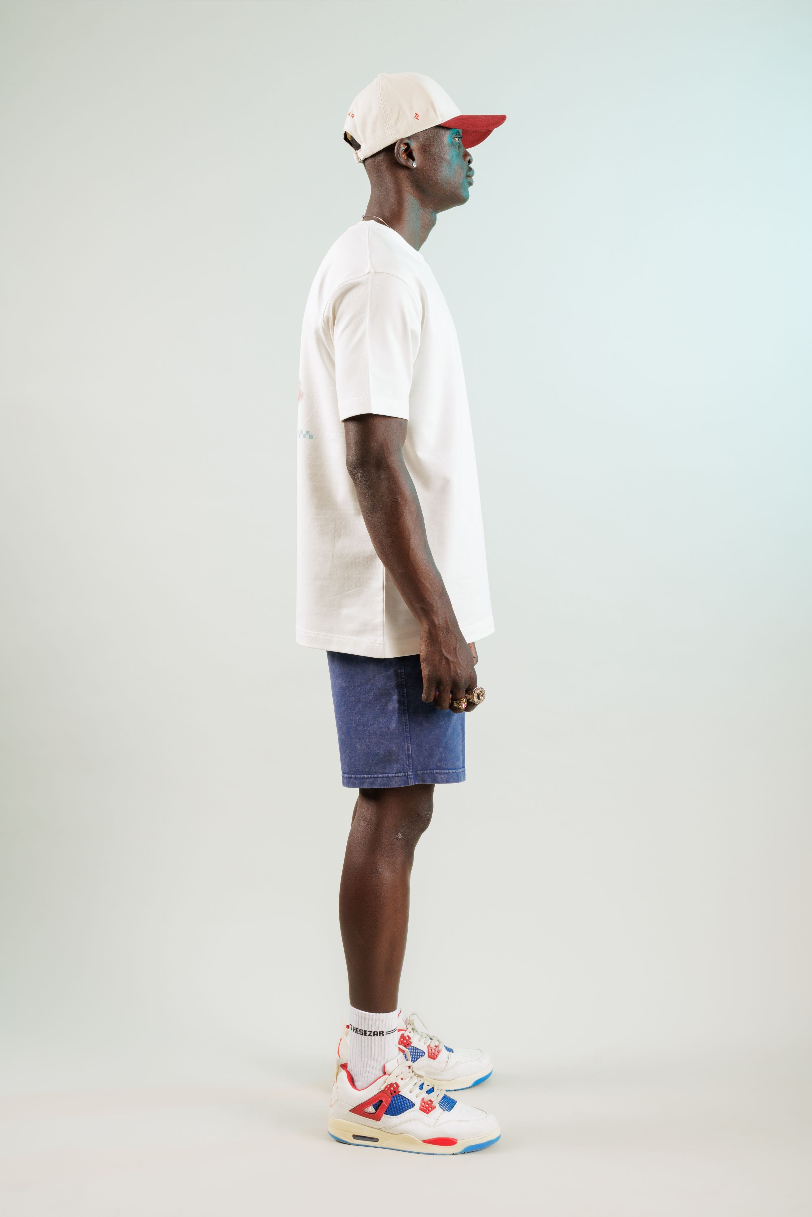 Siente El Momento Ekru Oversize Tshirt