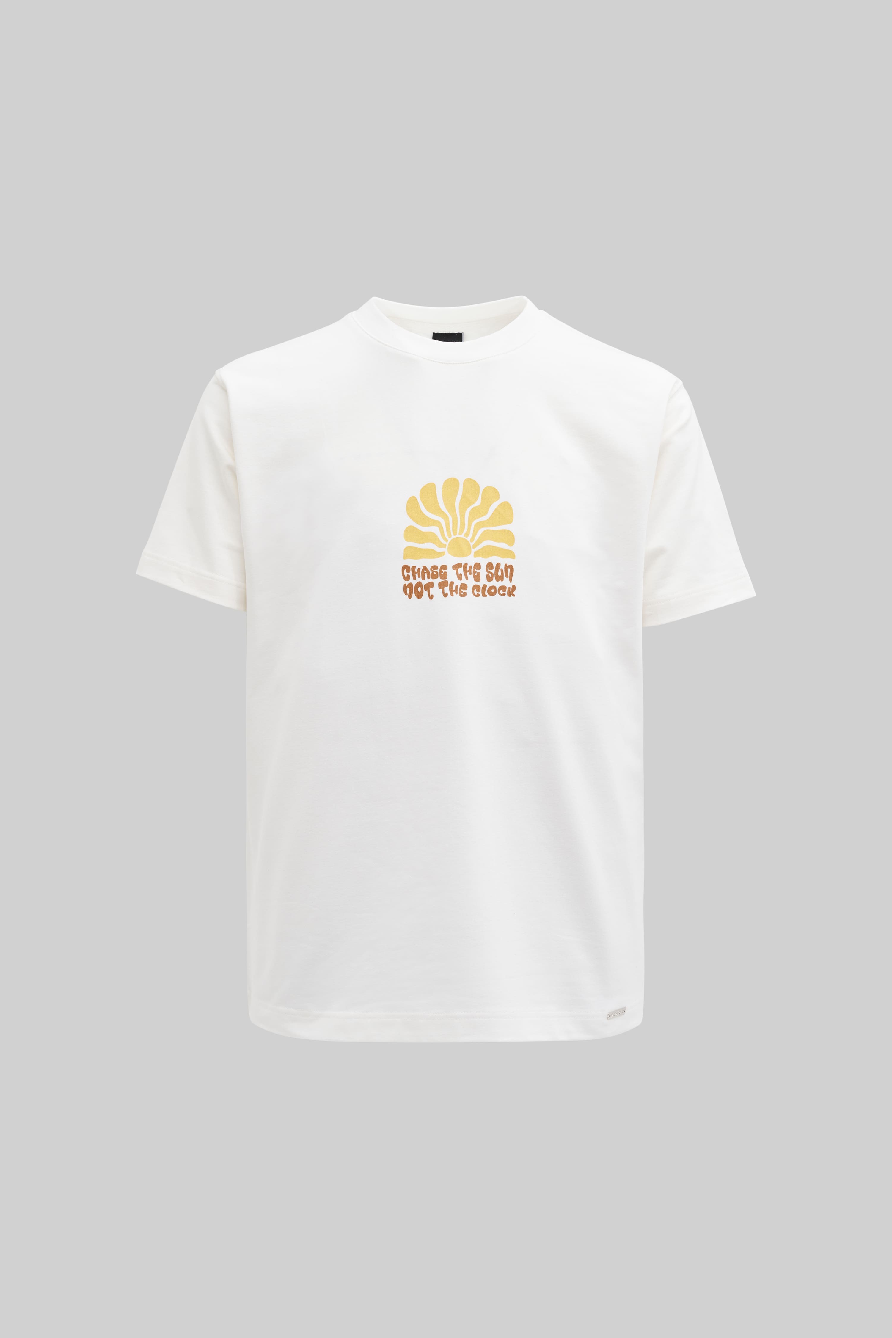 Chase The Sun Ekru Oversize Tshirt