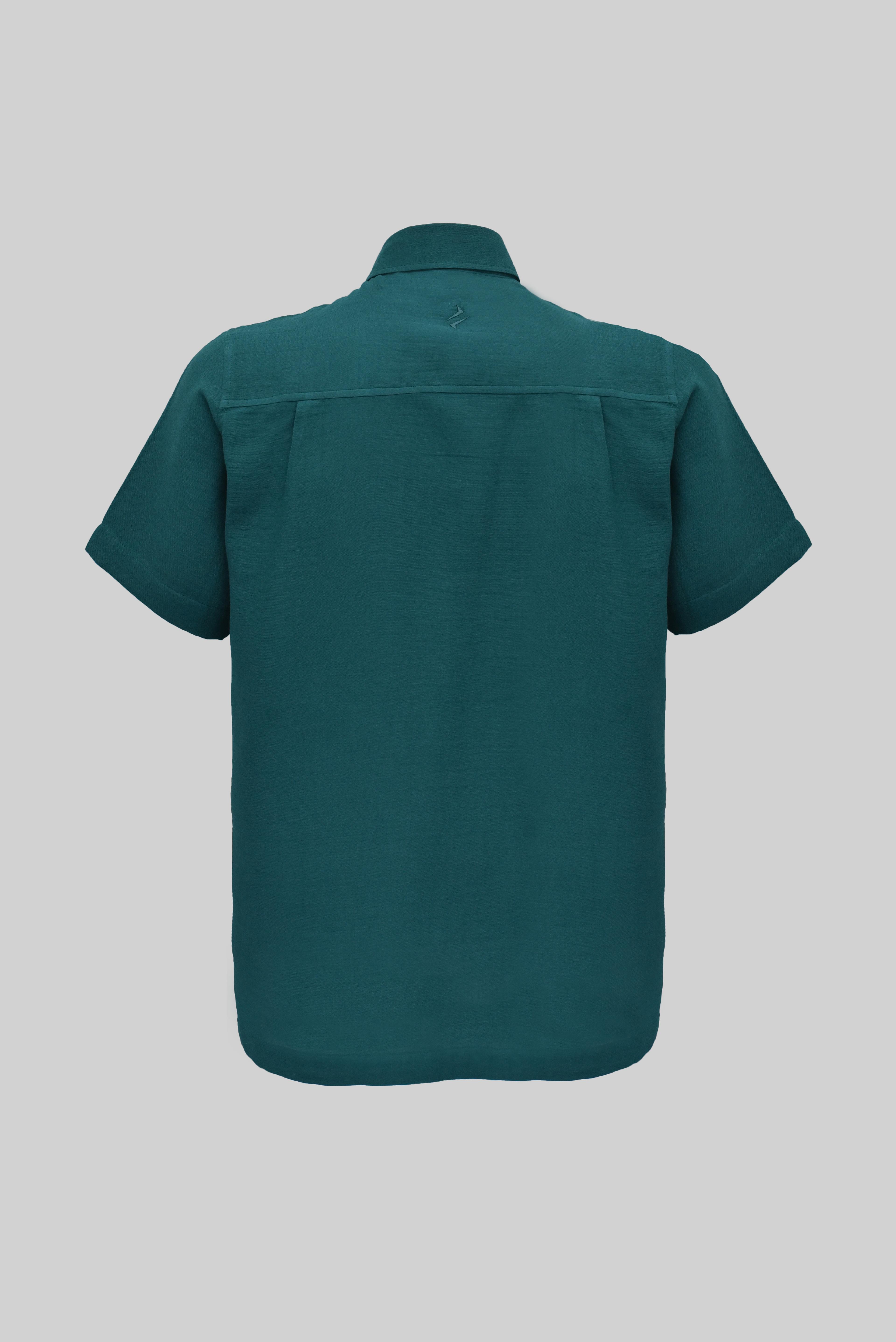 Ilıca Oil Green Gömlek