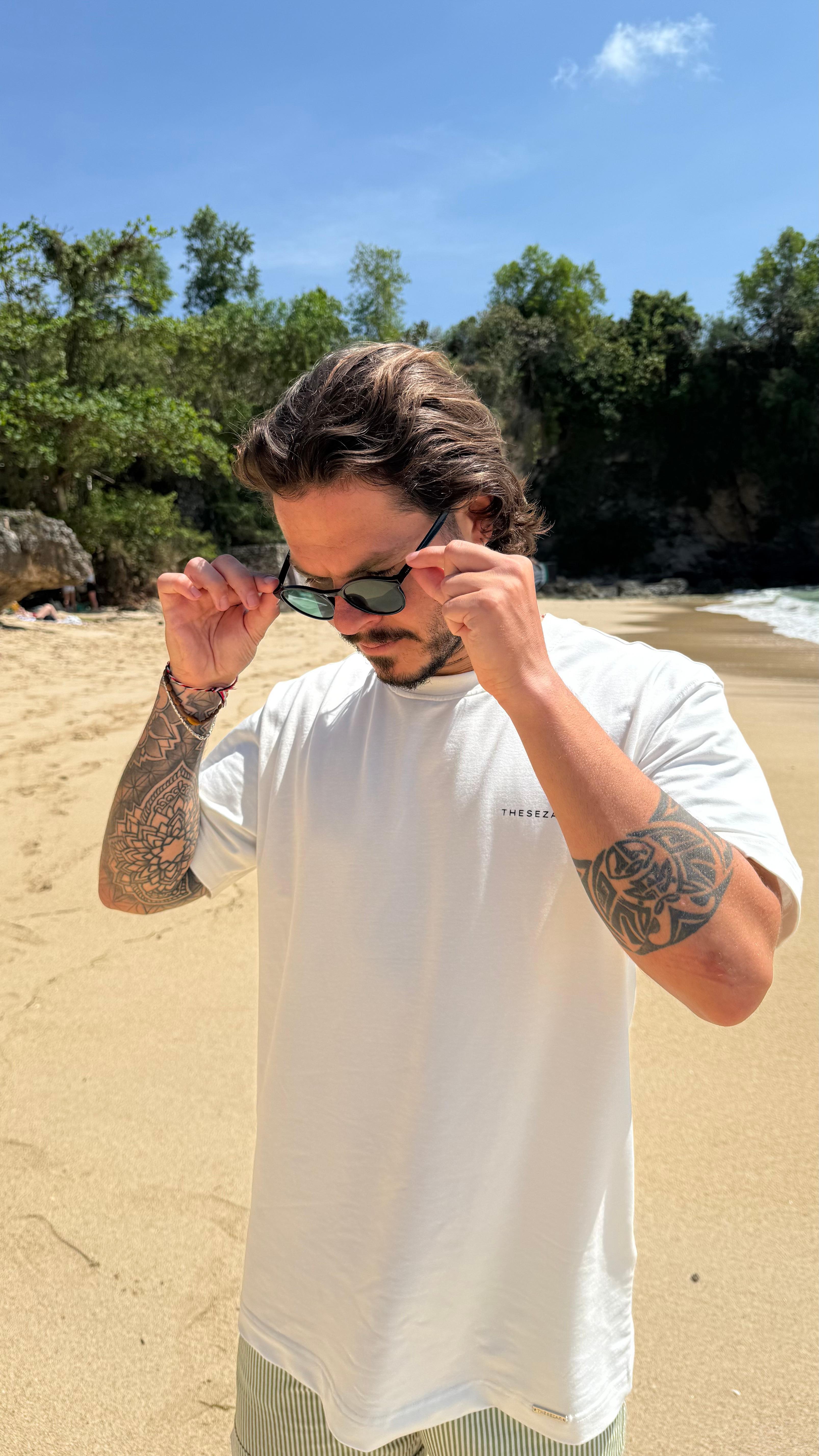 Bali Basic Ekru Thesezar T-shirt