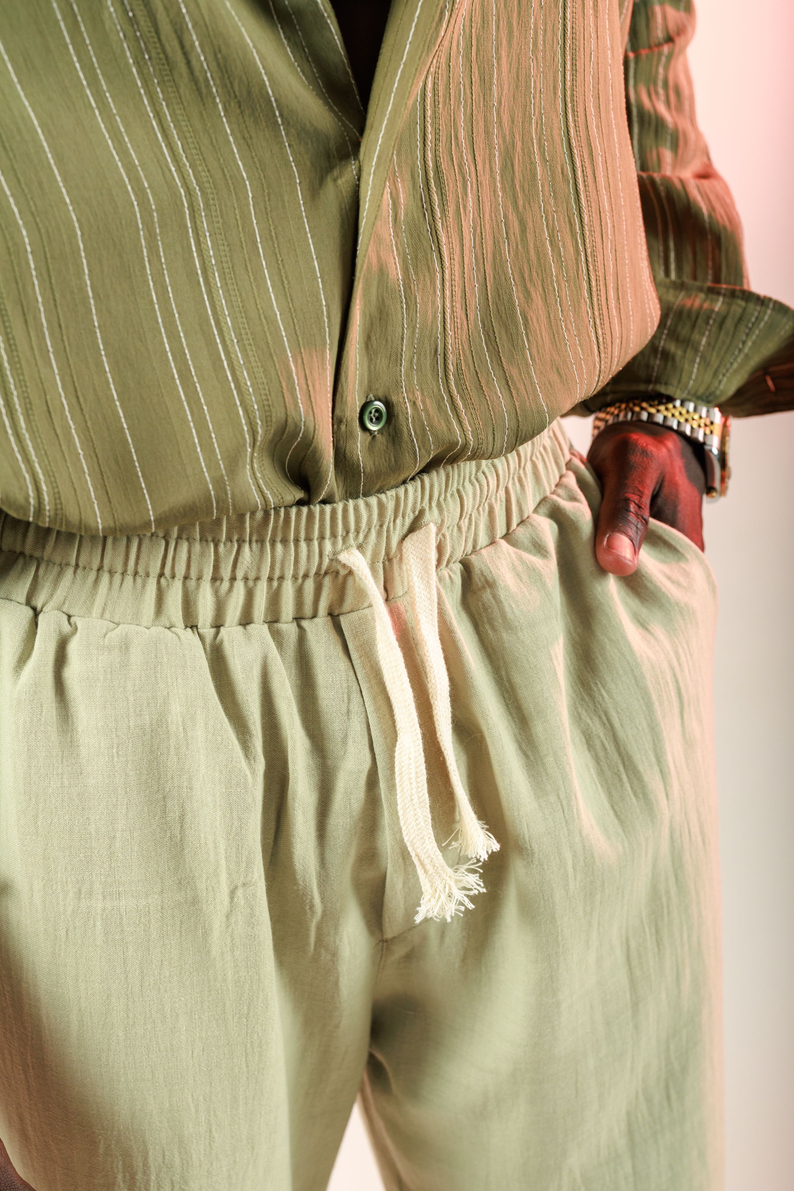Alaçatı Çağla Yeşili Pantolon