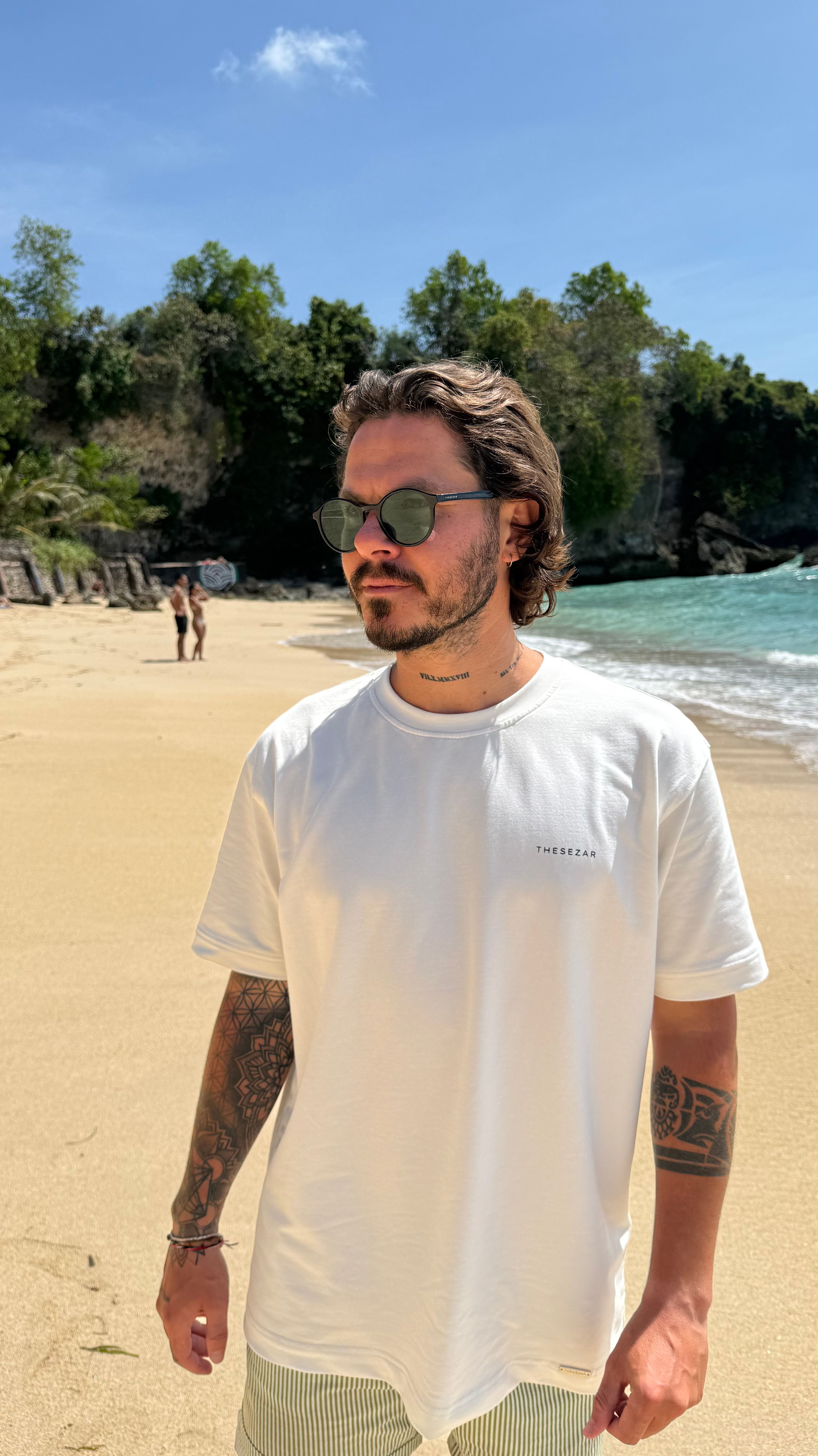 Bali Basic Ekru Thesezar T-shirt