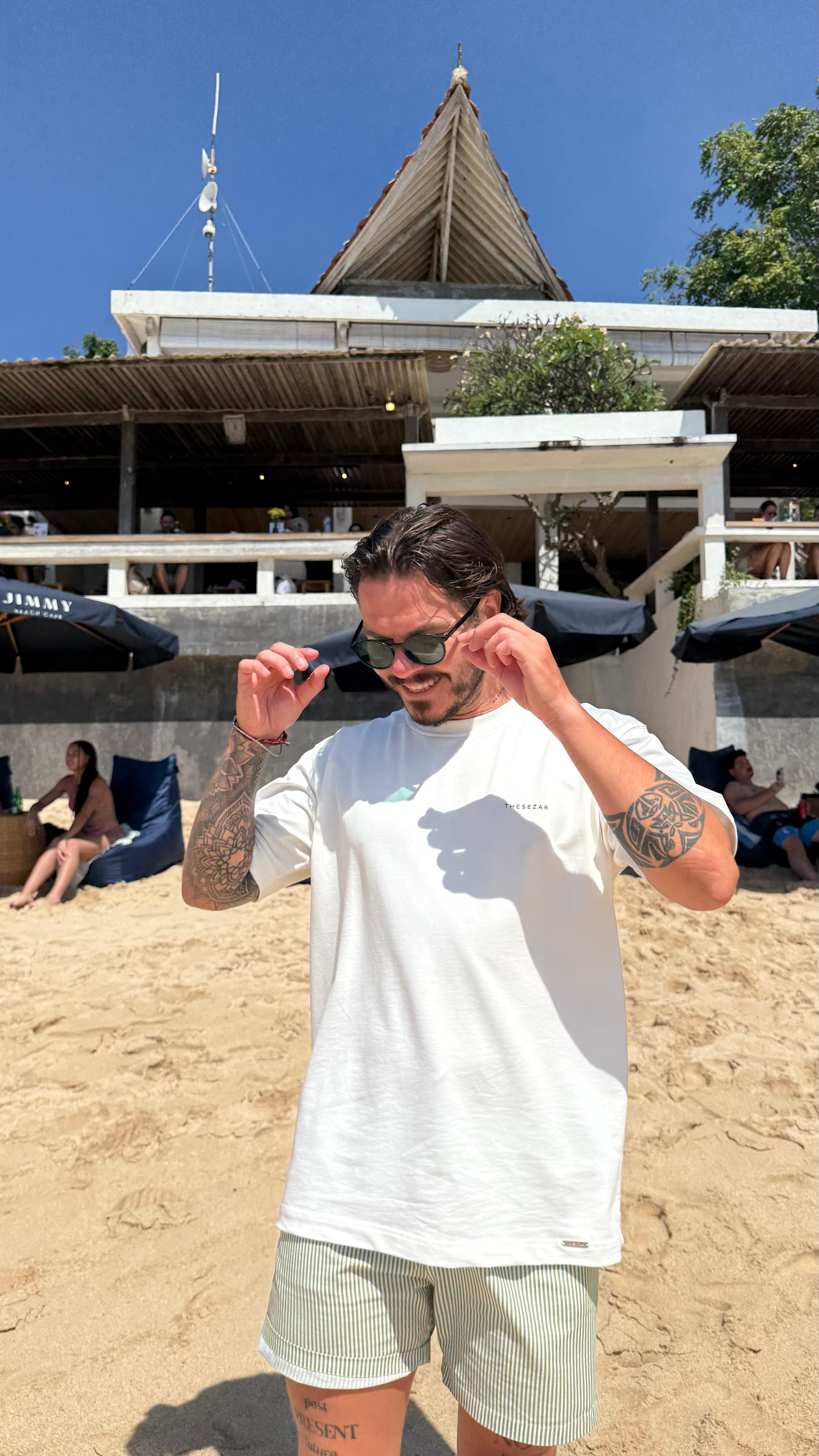 Bali Basic Ekru Thesezar T-shirt