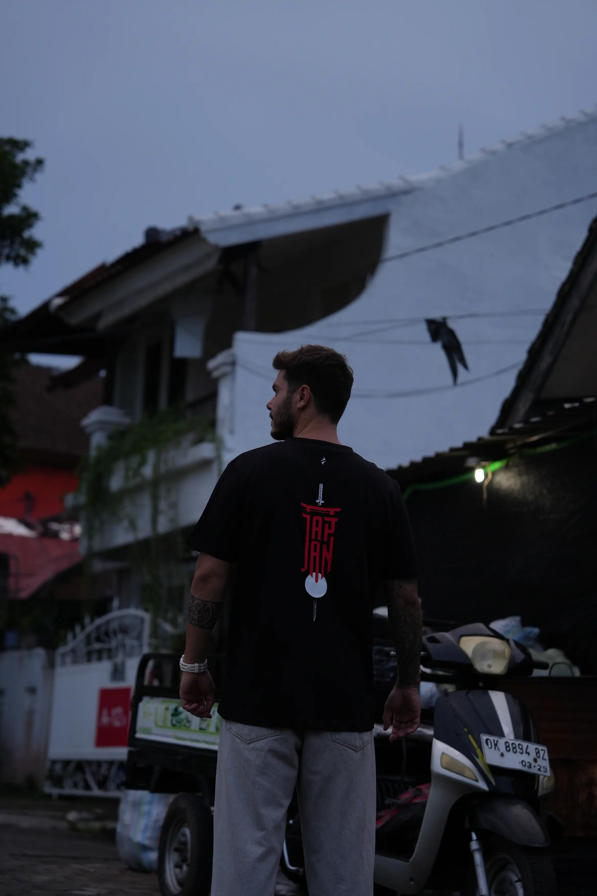 YARDSALE EXSTASZ TEE BLACK mサイズ Japan Siyah Tshirt