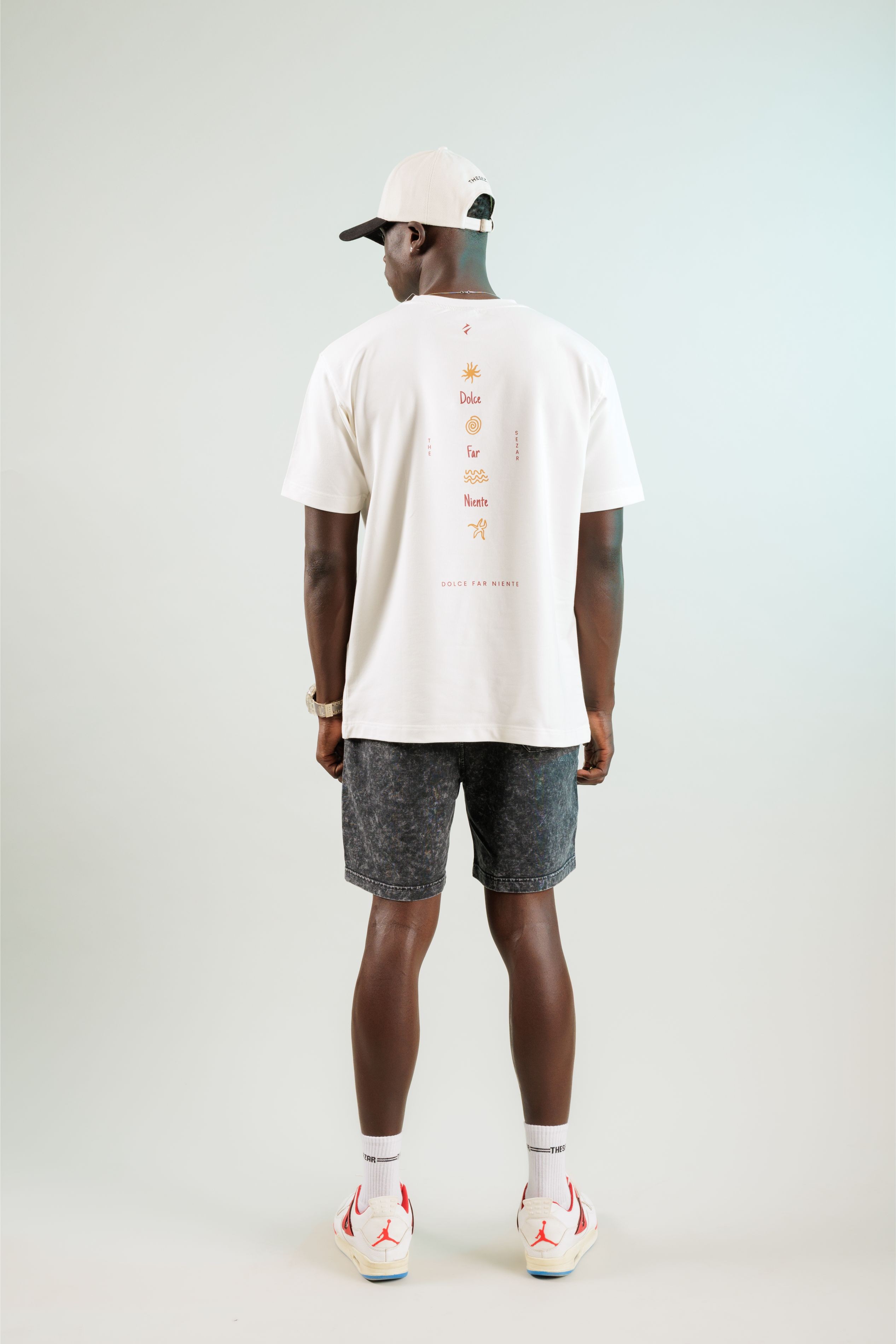 Dolce Far Niente Ekru Oversize Tshirt