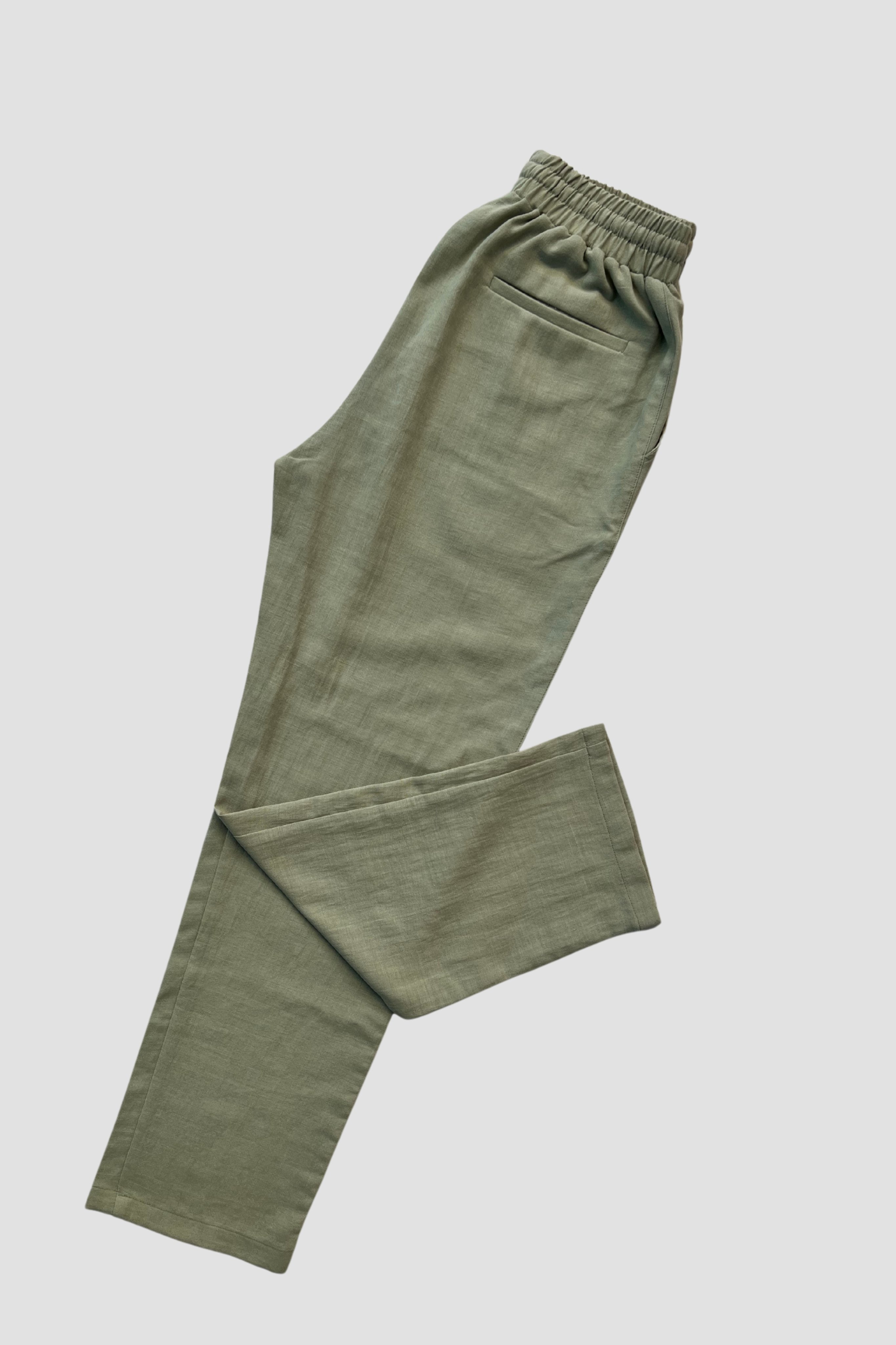 Alaçatı Çağla Yeşili Pantolon