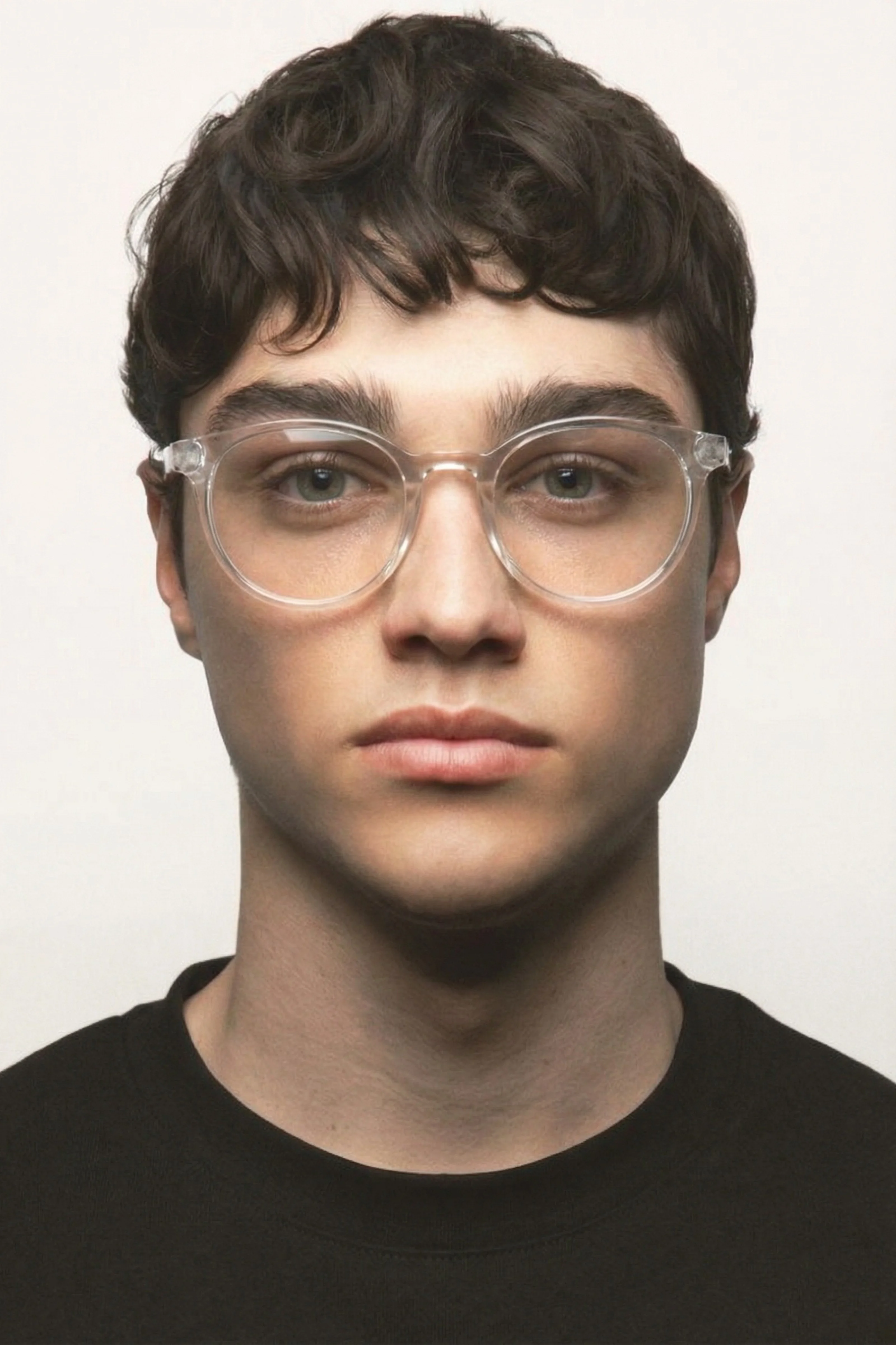 Beyaz Şeffaf Güneş Gözlük