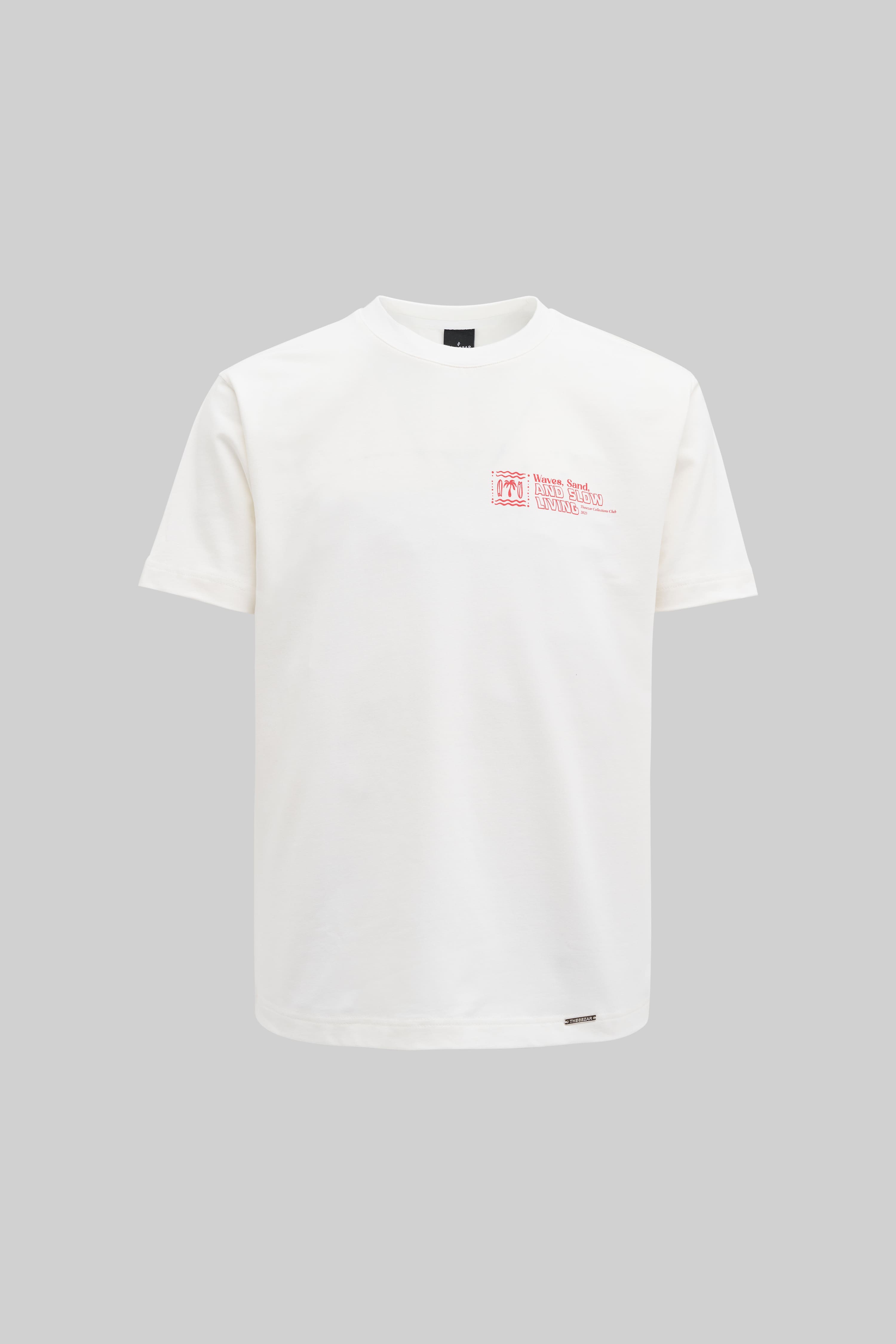 Waves and Sand Ekru Oversize Tshirt