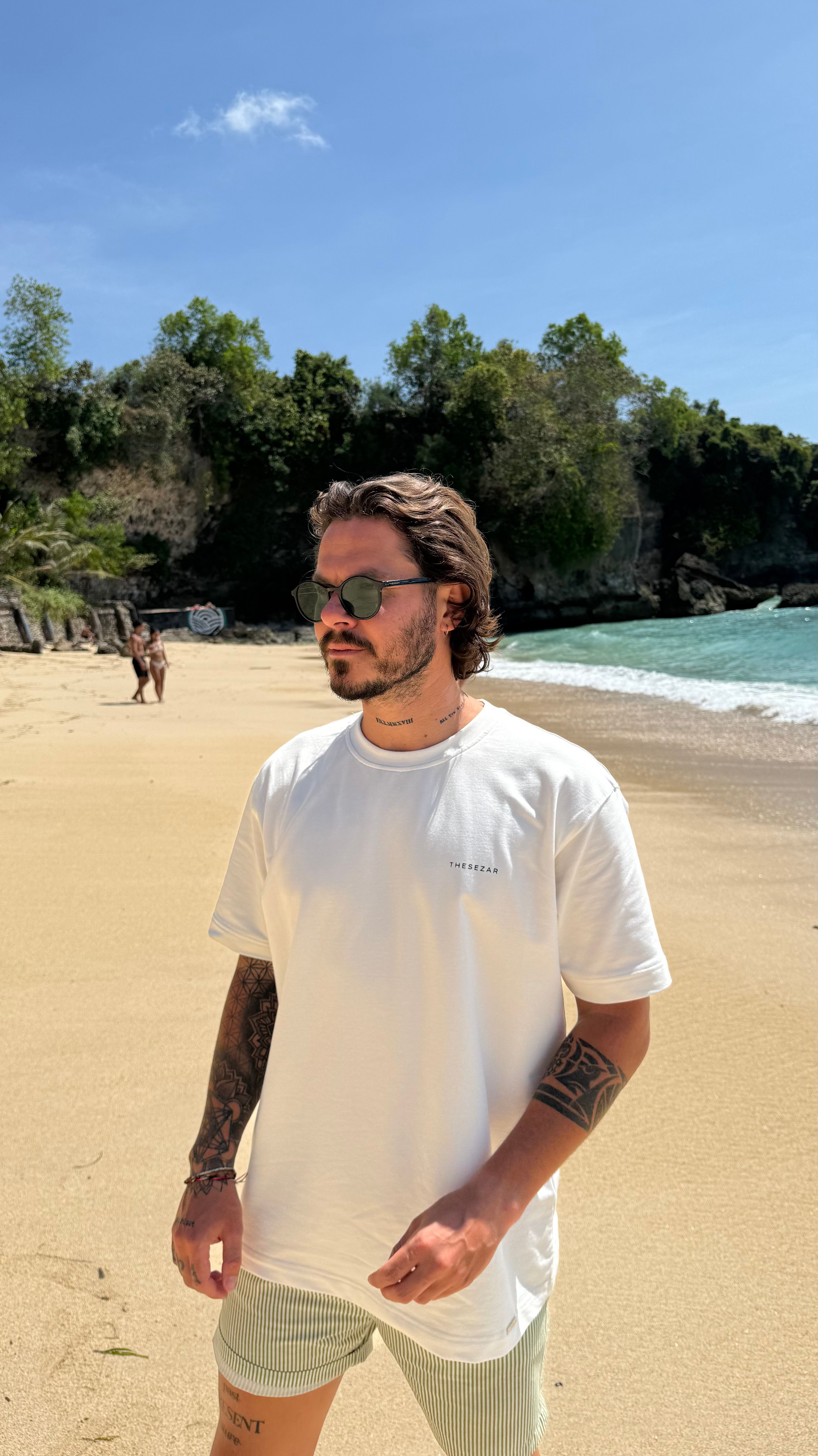 Bali Basic Ekru Thesezar T-shirt