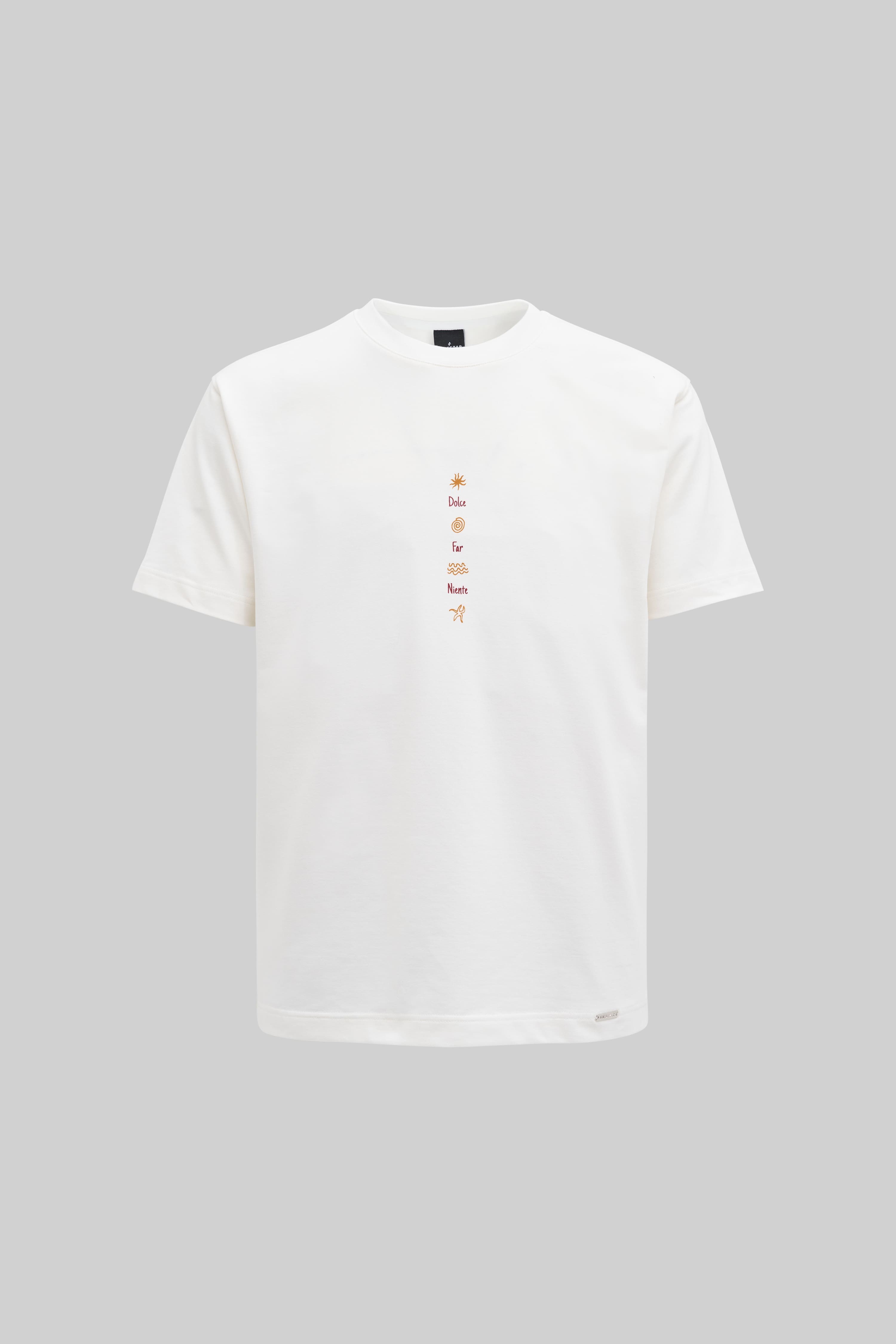 Dolce Far Niente Ekru Oversize Tshirt