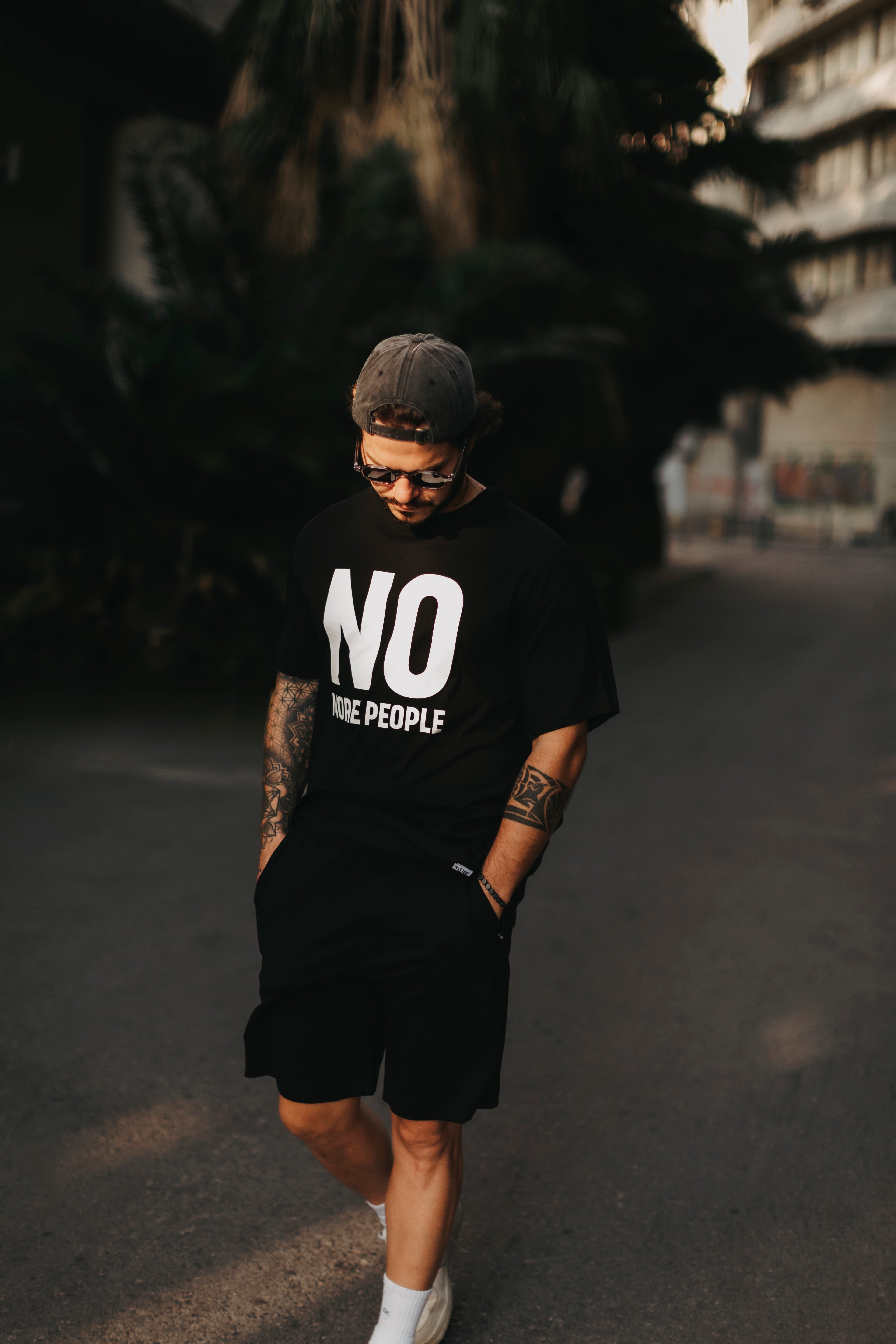 No More People Oversize Tshirt