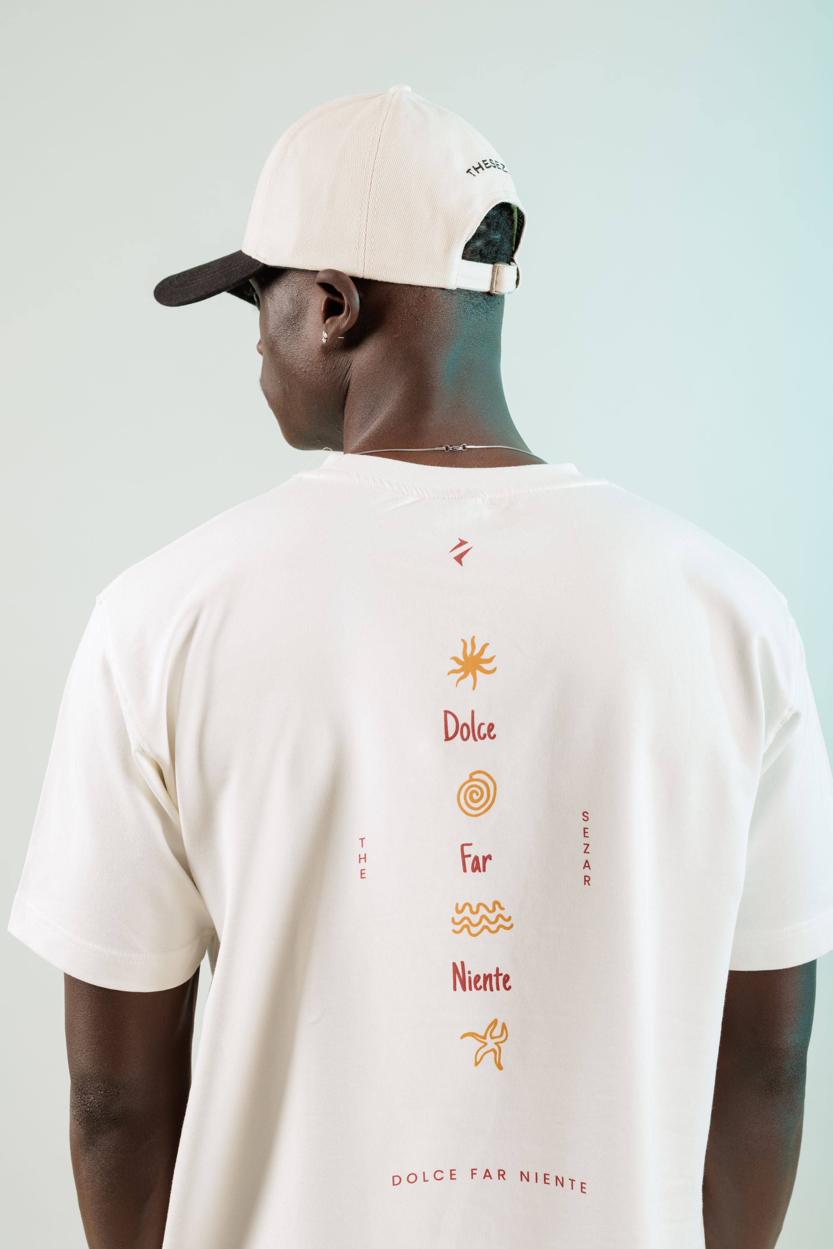 Dolce Far Niente Ekru Oversize Tshirt