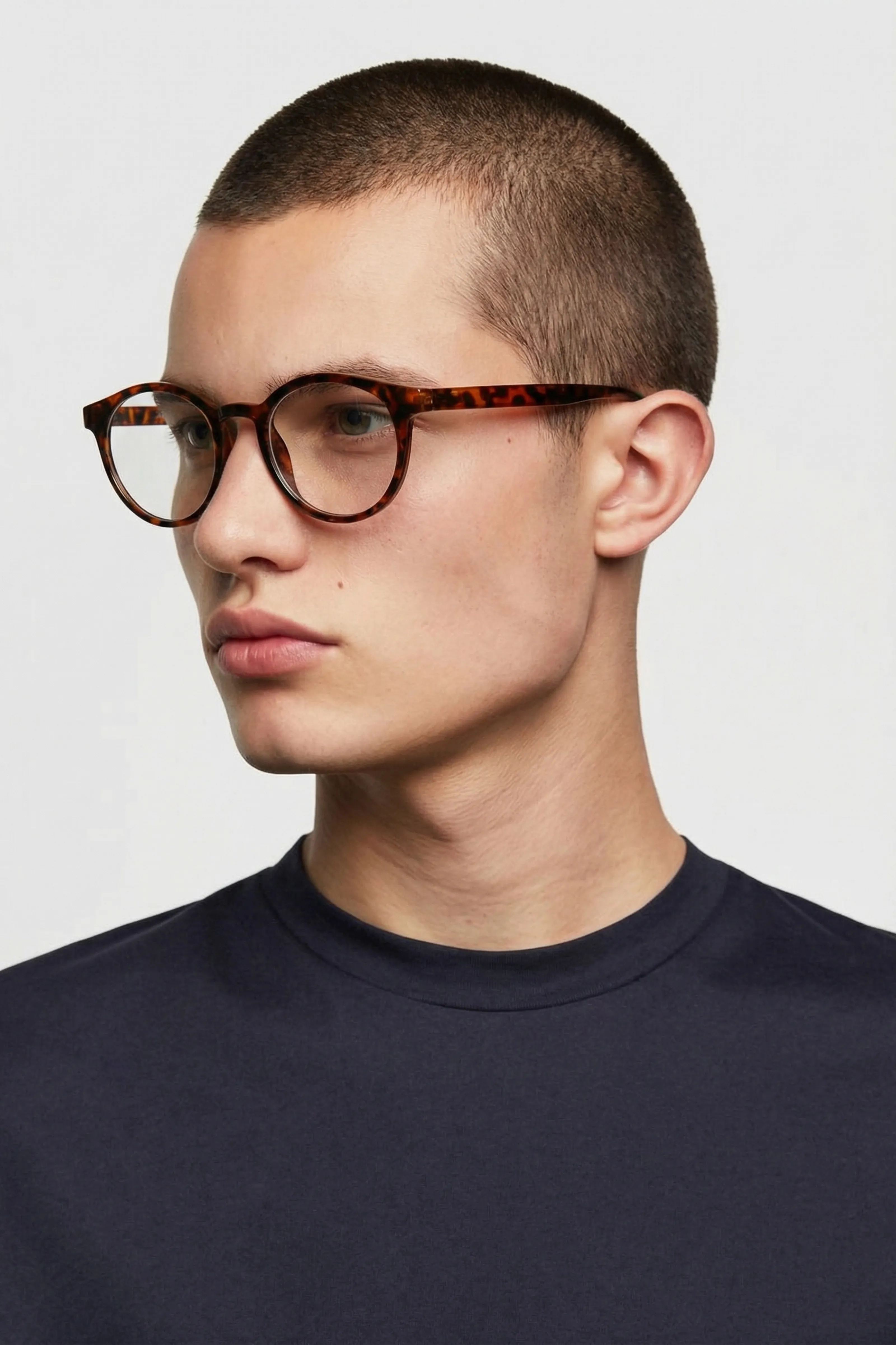 Tiger Şeffaf Unisex Gözlük