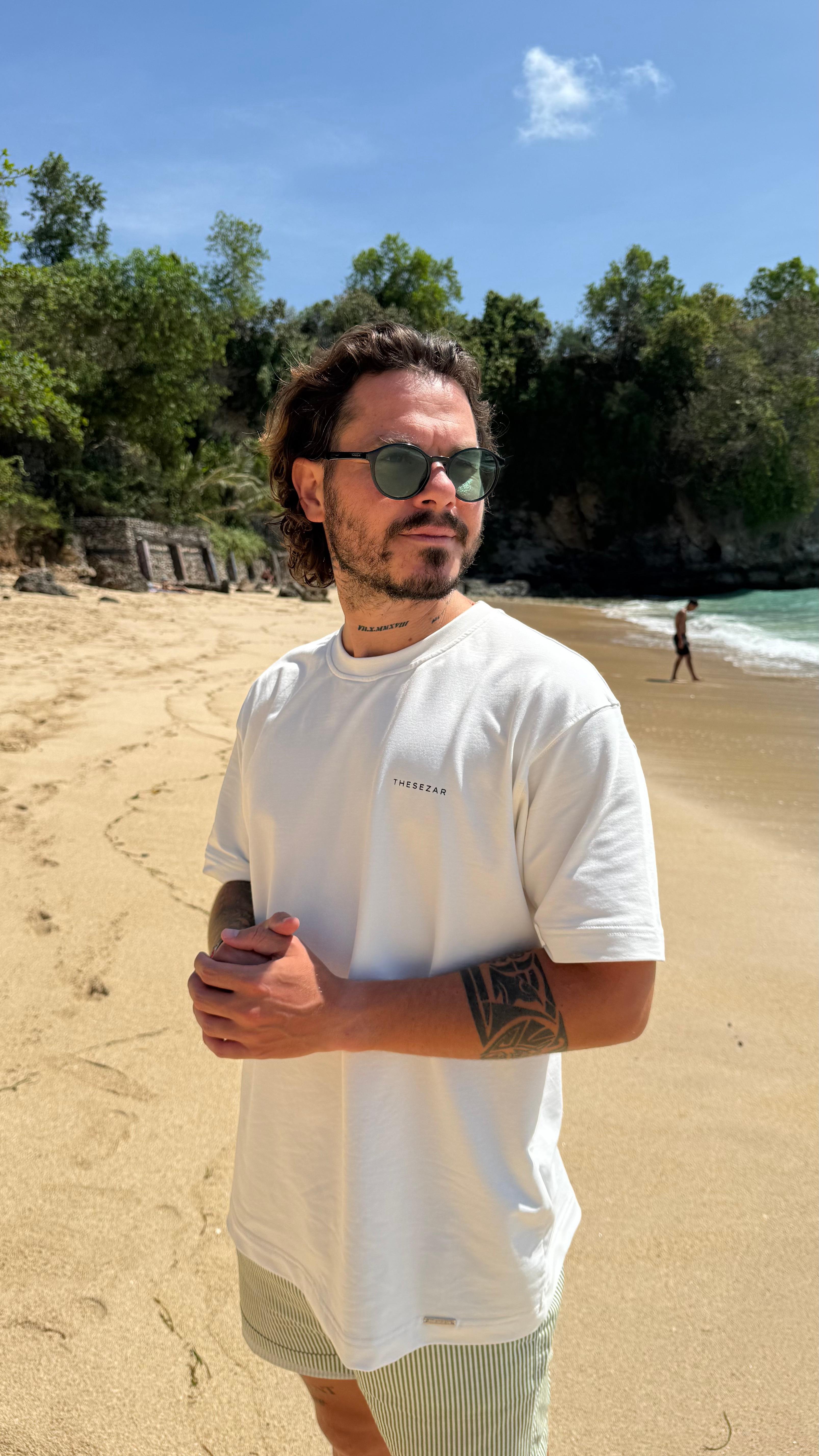 Bali Basic Ekru Thesezar T-shirt