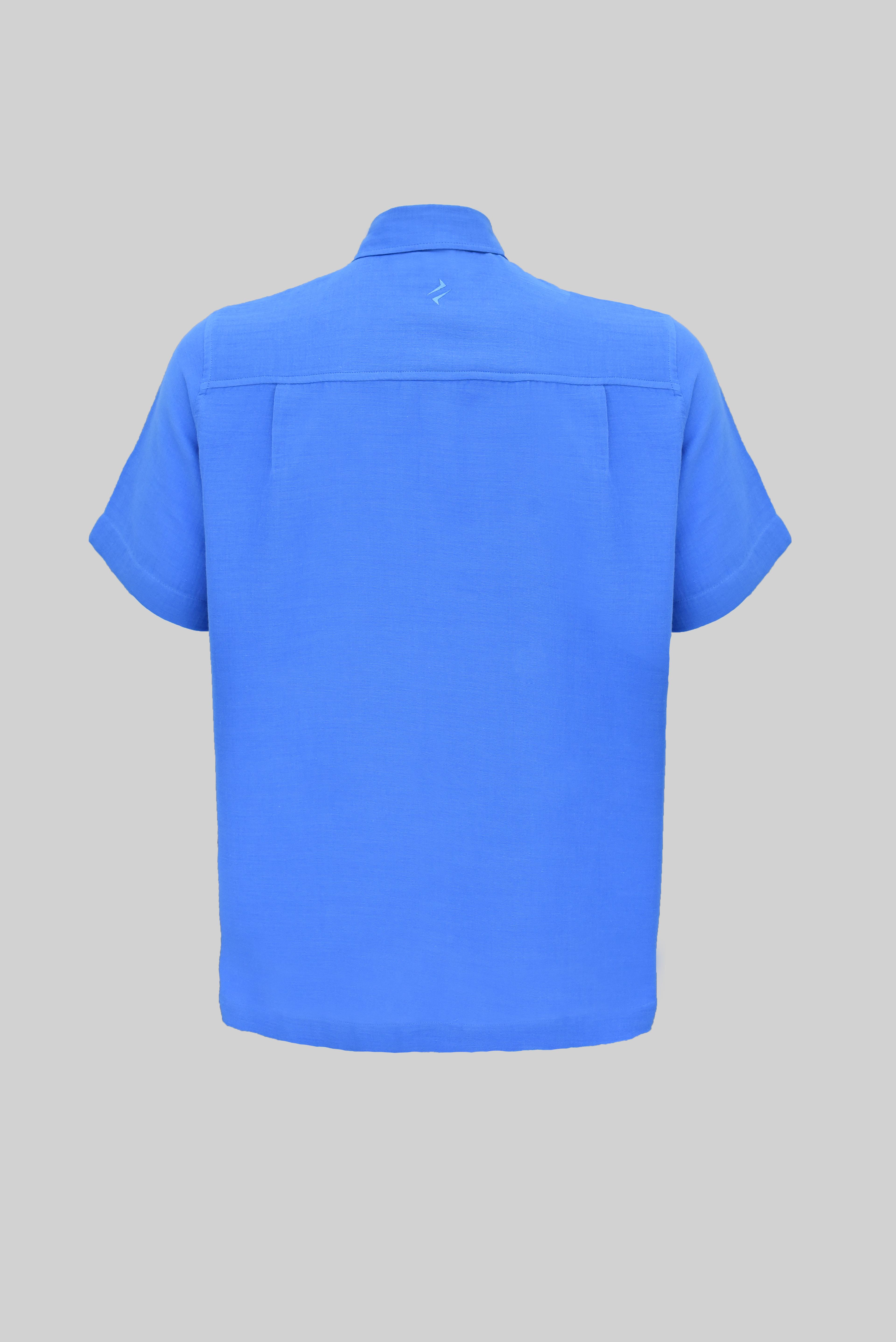 Ilıca Saks Blue Gömlek