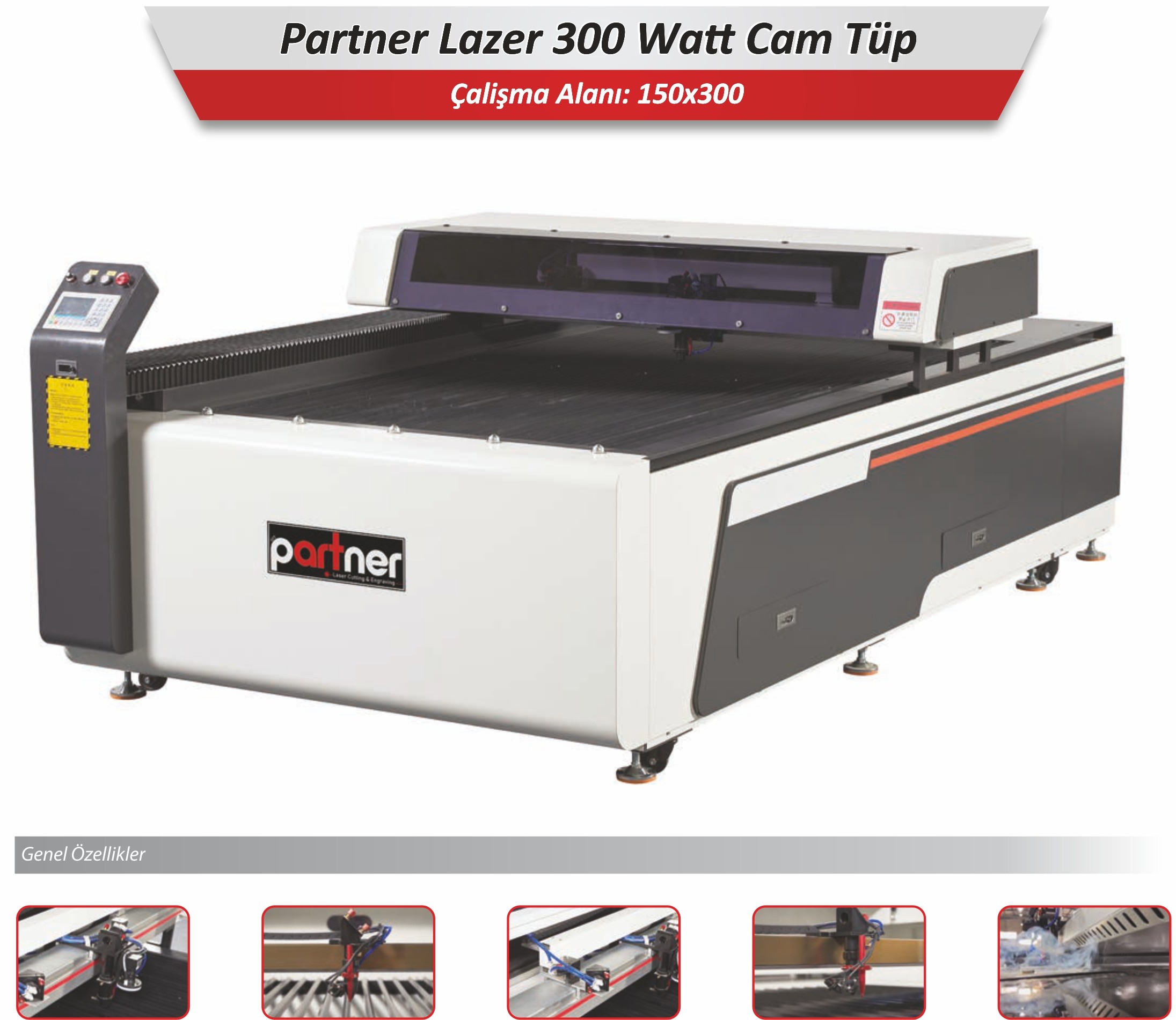 Partner Lazer 300 Watt Cam Tüp