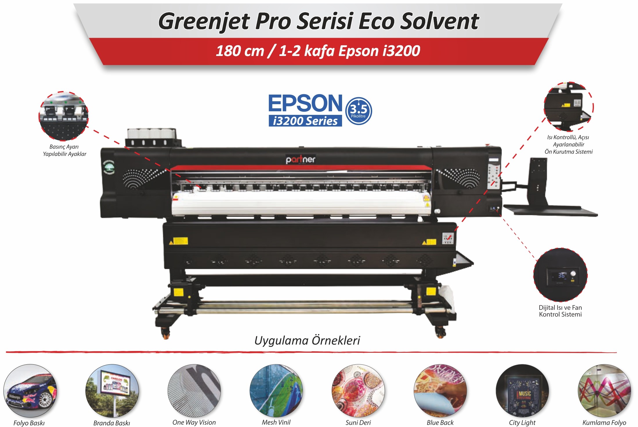 Partner Greenjet Pro Serisi 1801-1802