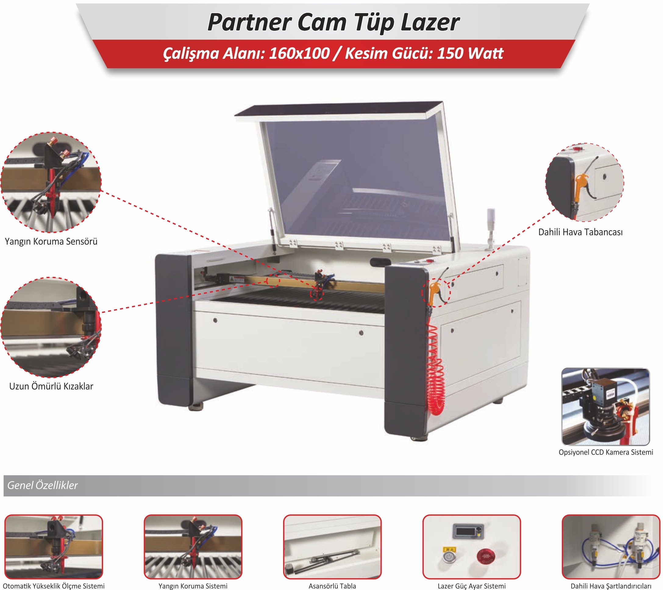 Partner Lazer / CCD Kameralı Sistem