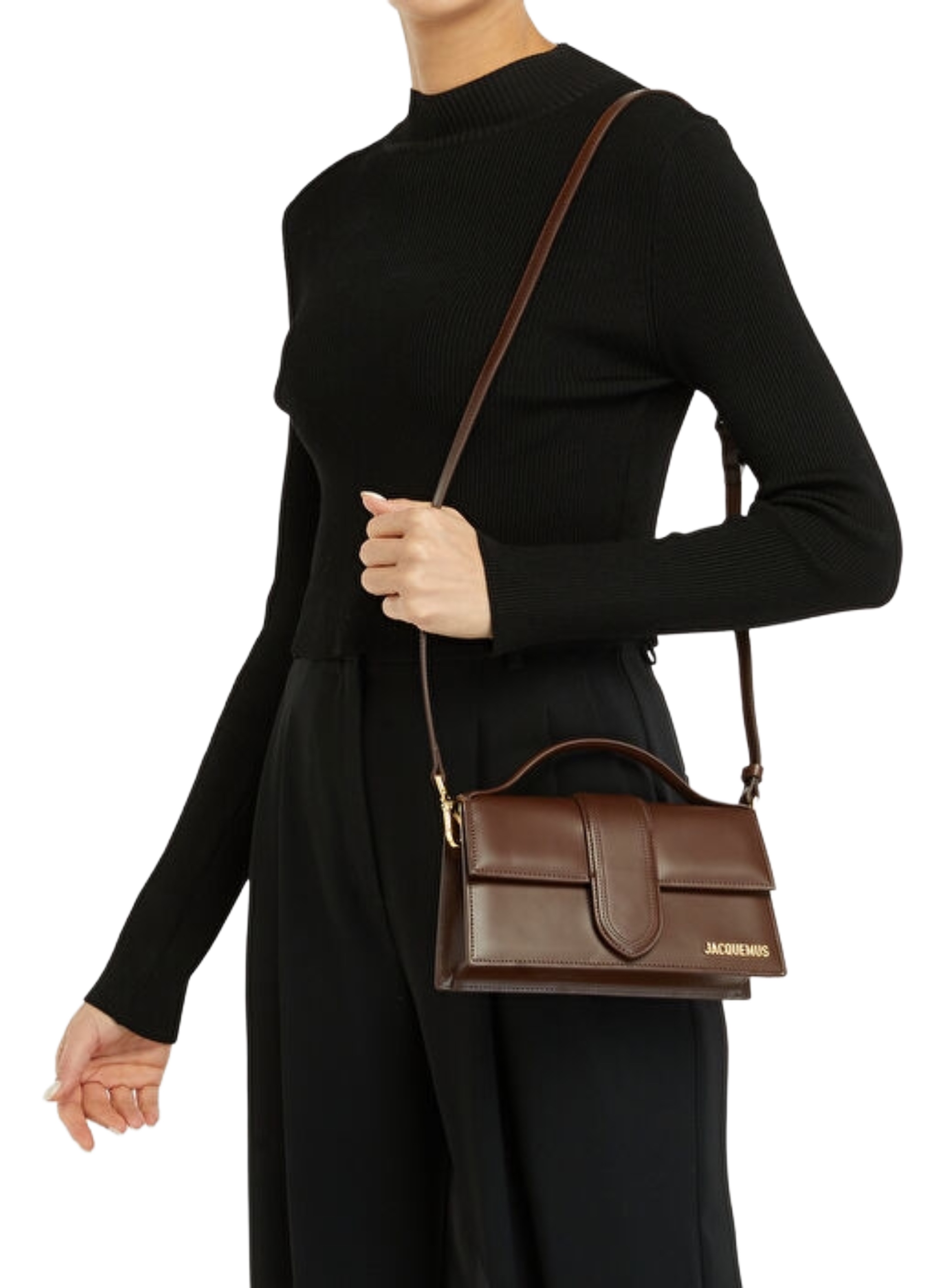 Jacquemus Le Bambino Large Leather Bag