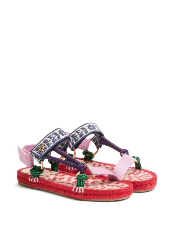  Valentino Garavani 20mm Lake Powell embroidered sandals