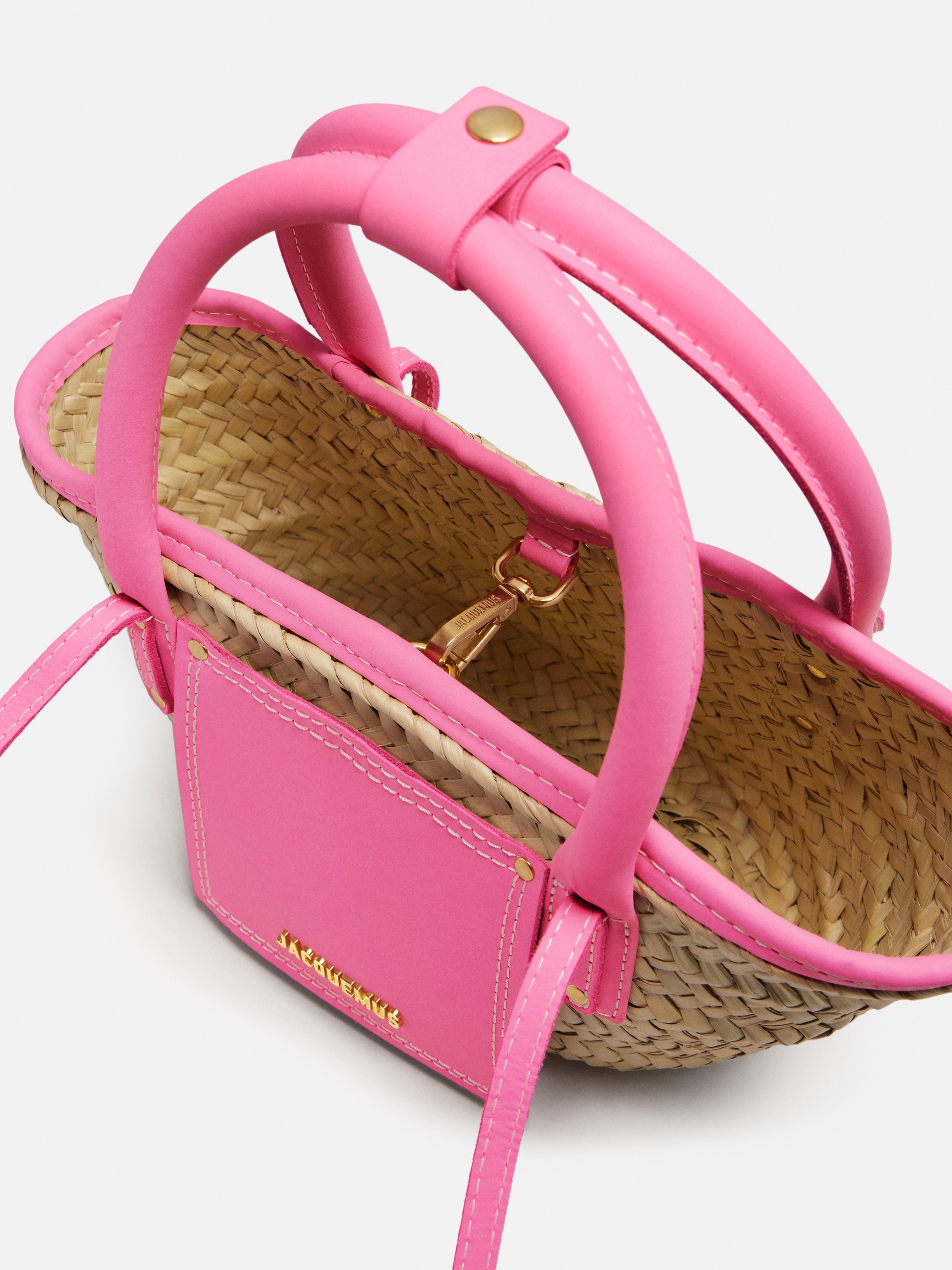 Mini beach basket bag