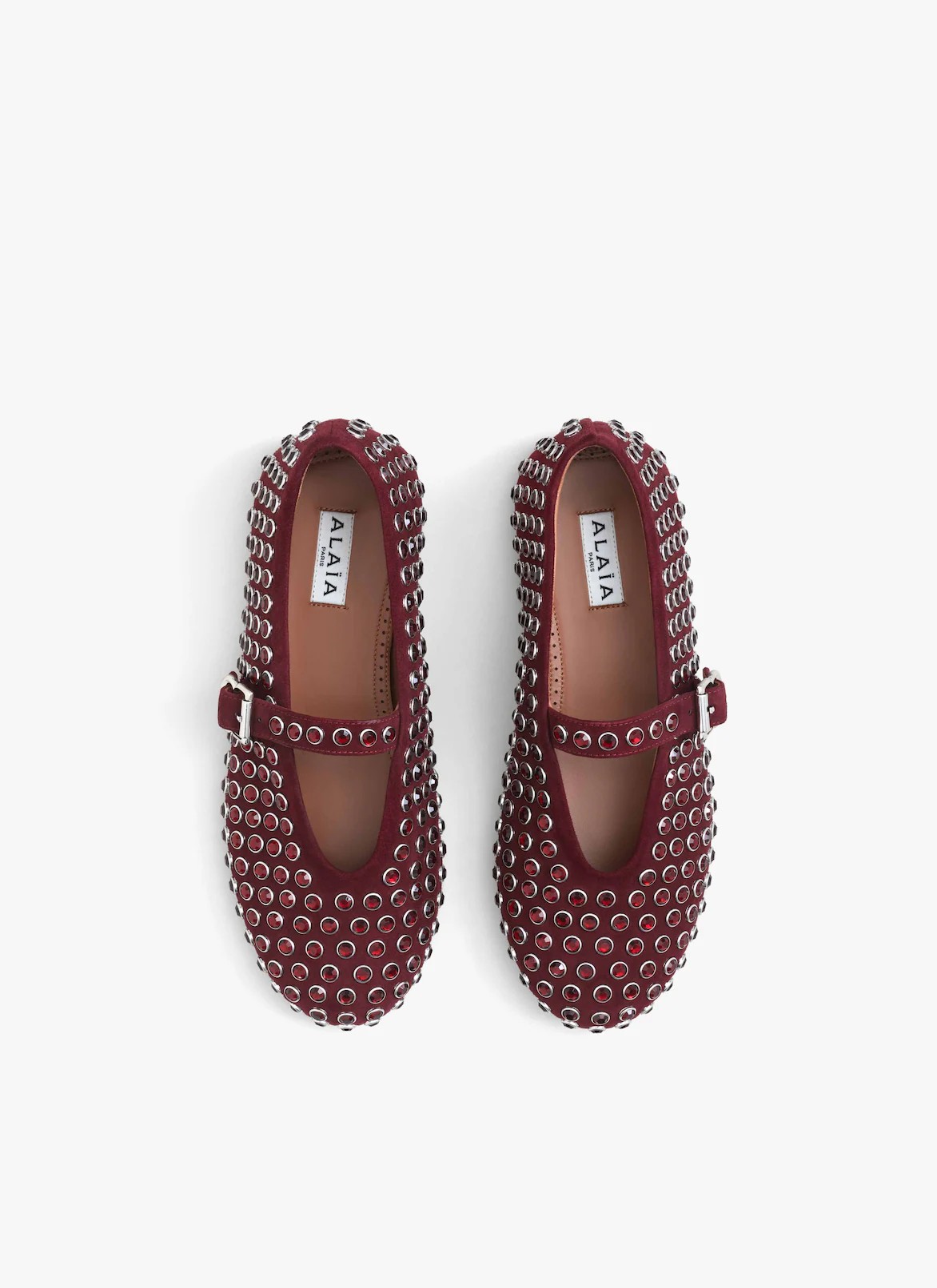 Alaia Strass Ballet Flat