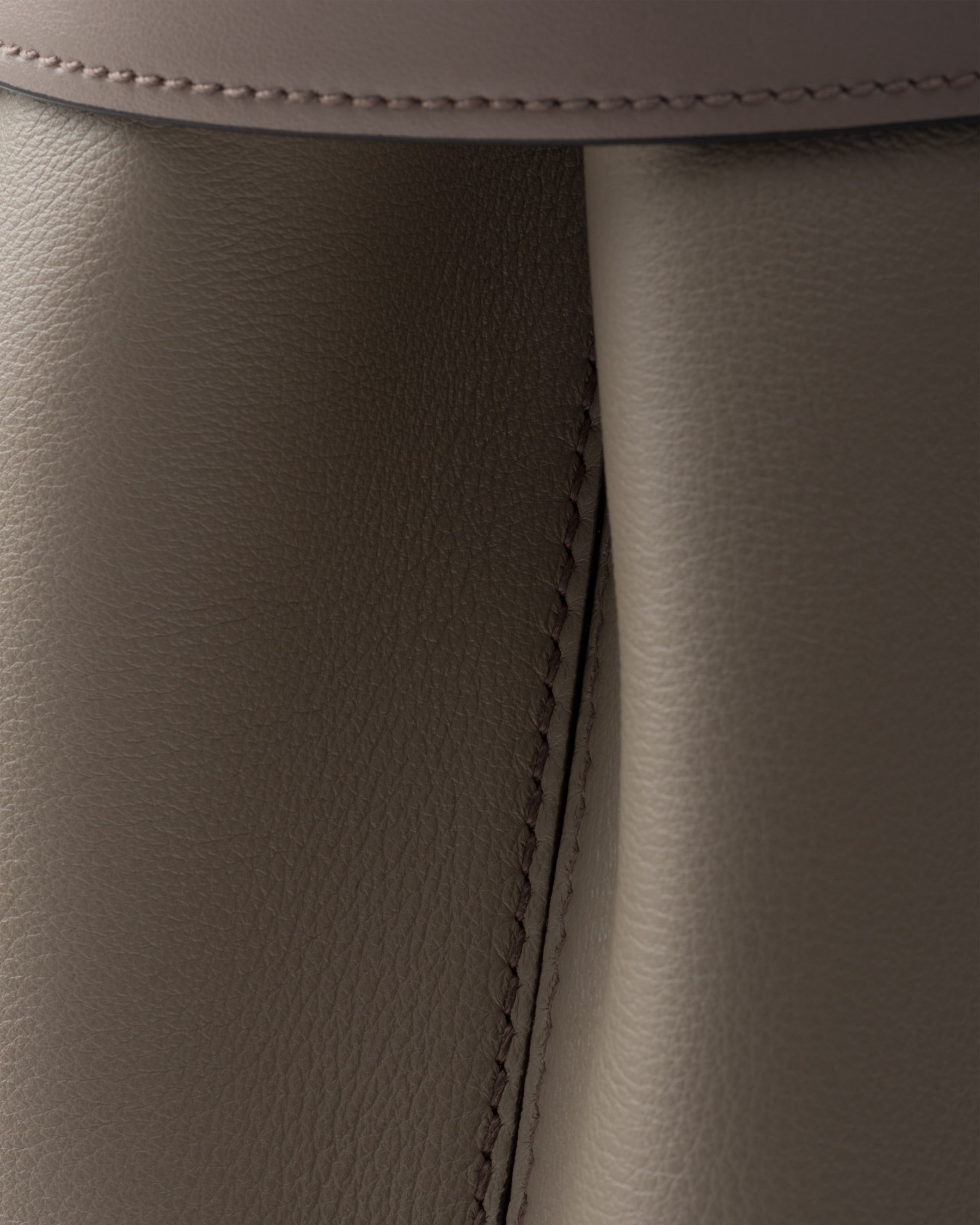Prada Buckle large leather handbag with belt
