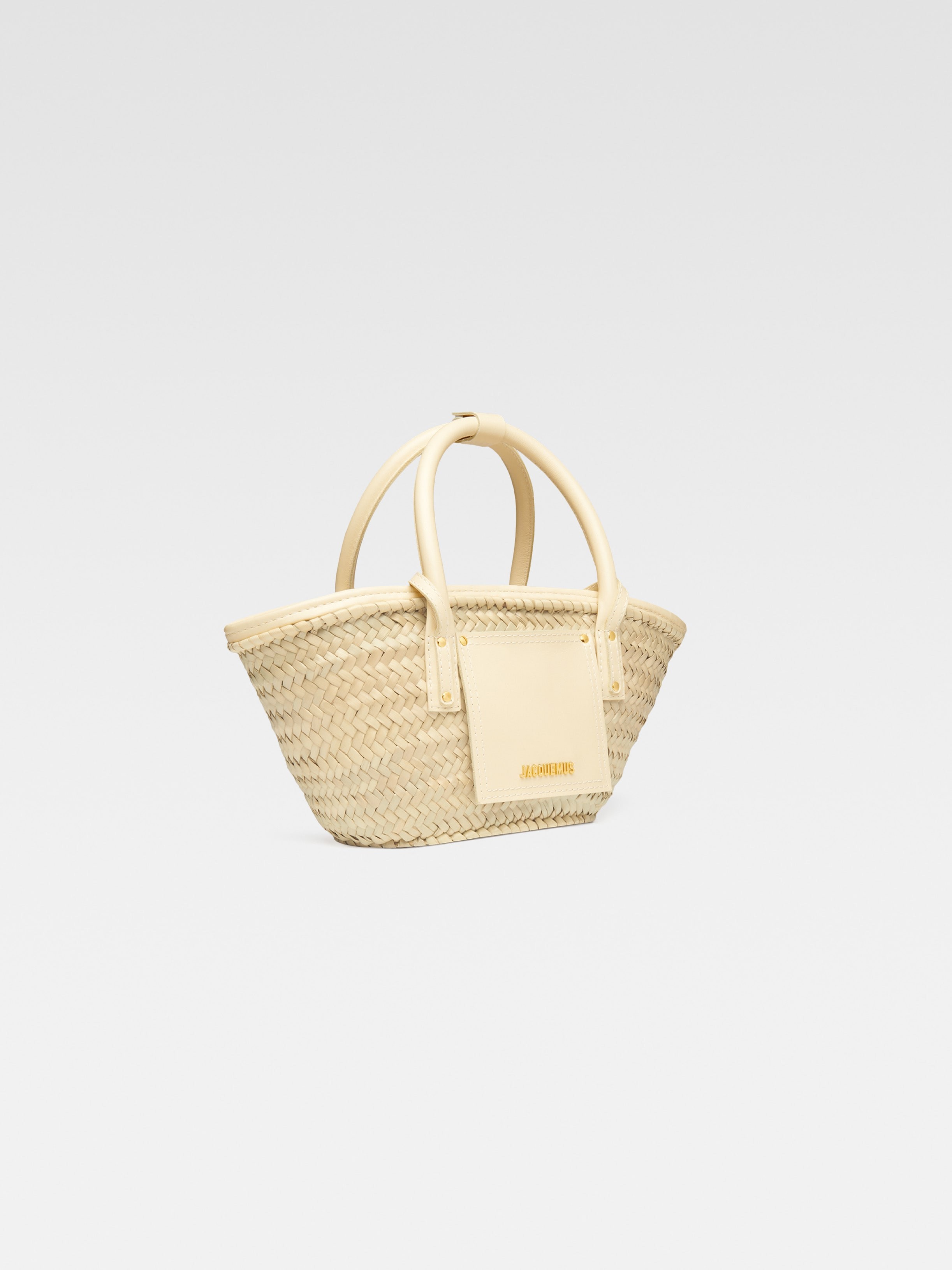 Mini beach basket bag