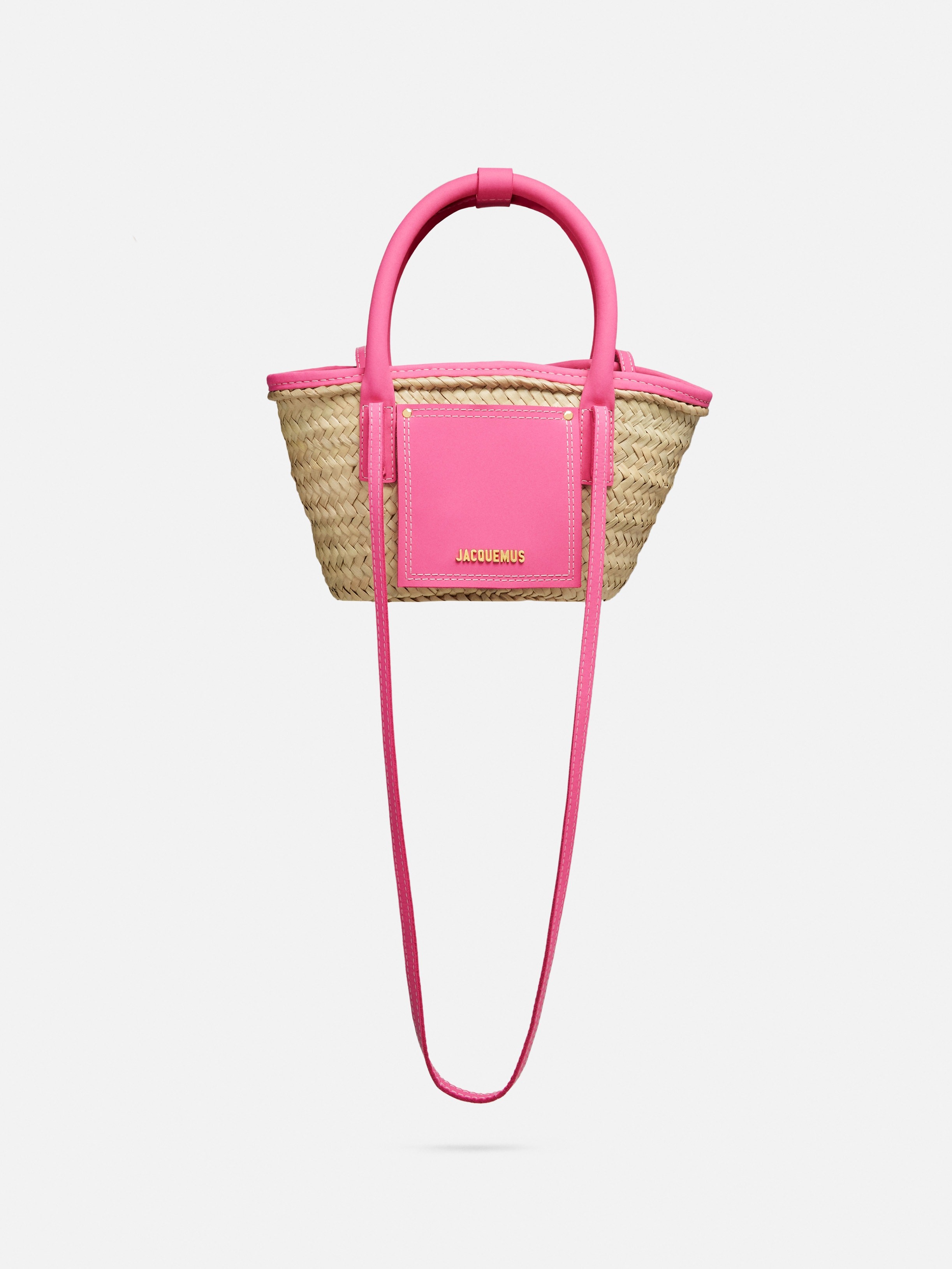 Mini beach basket bag