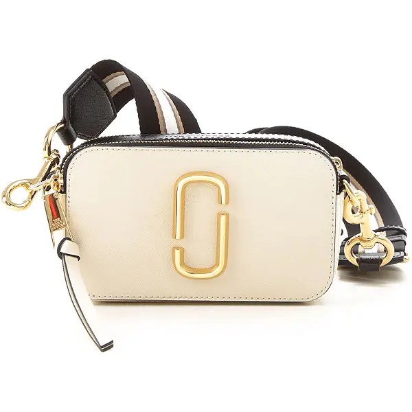 Marc Jacobs Beige Small Snapshot Camera Bag