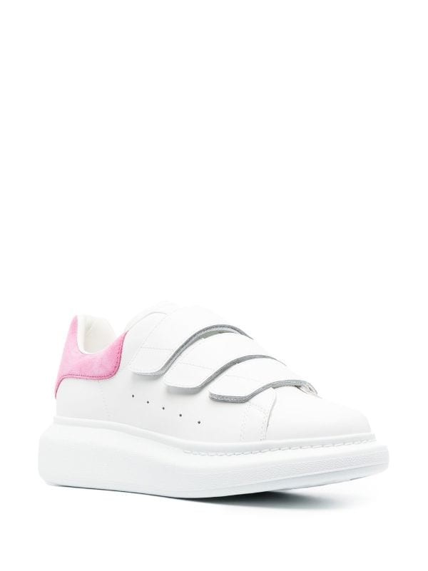 Leather Touch-Strap Sneaker