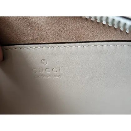 Gucci Calfskin Matelasse Aria Small GG Marmont Chain Shoulder Bag